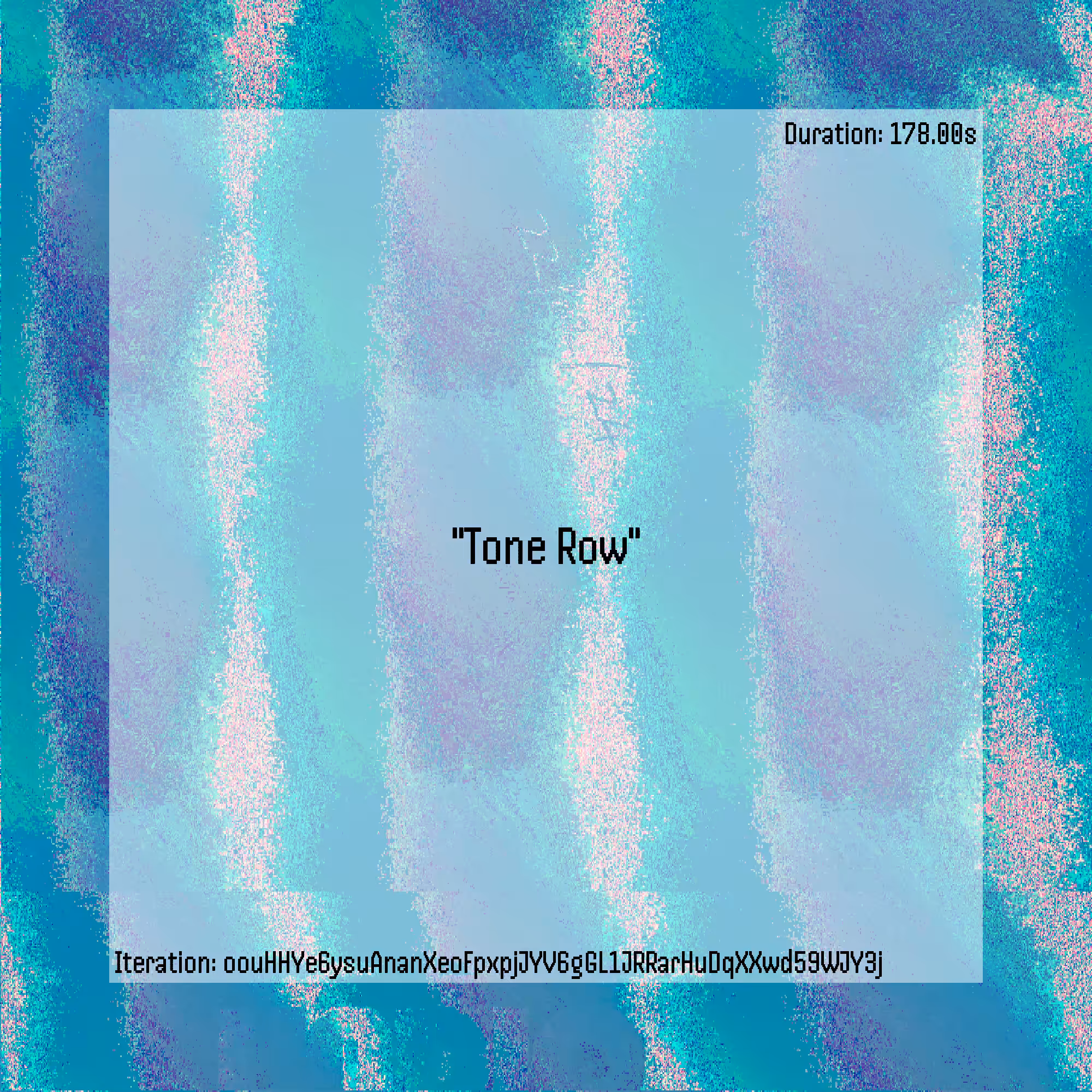 Tone Row #139