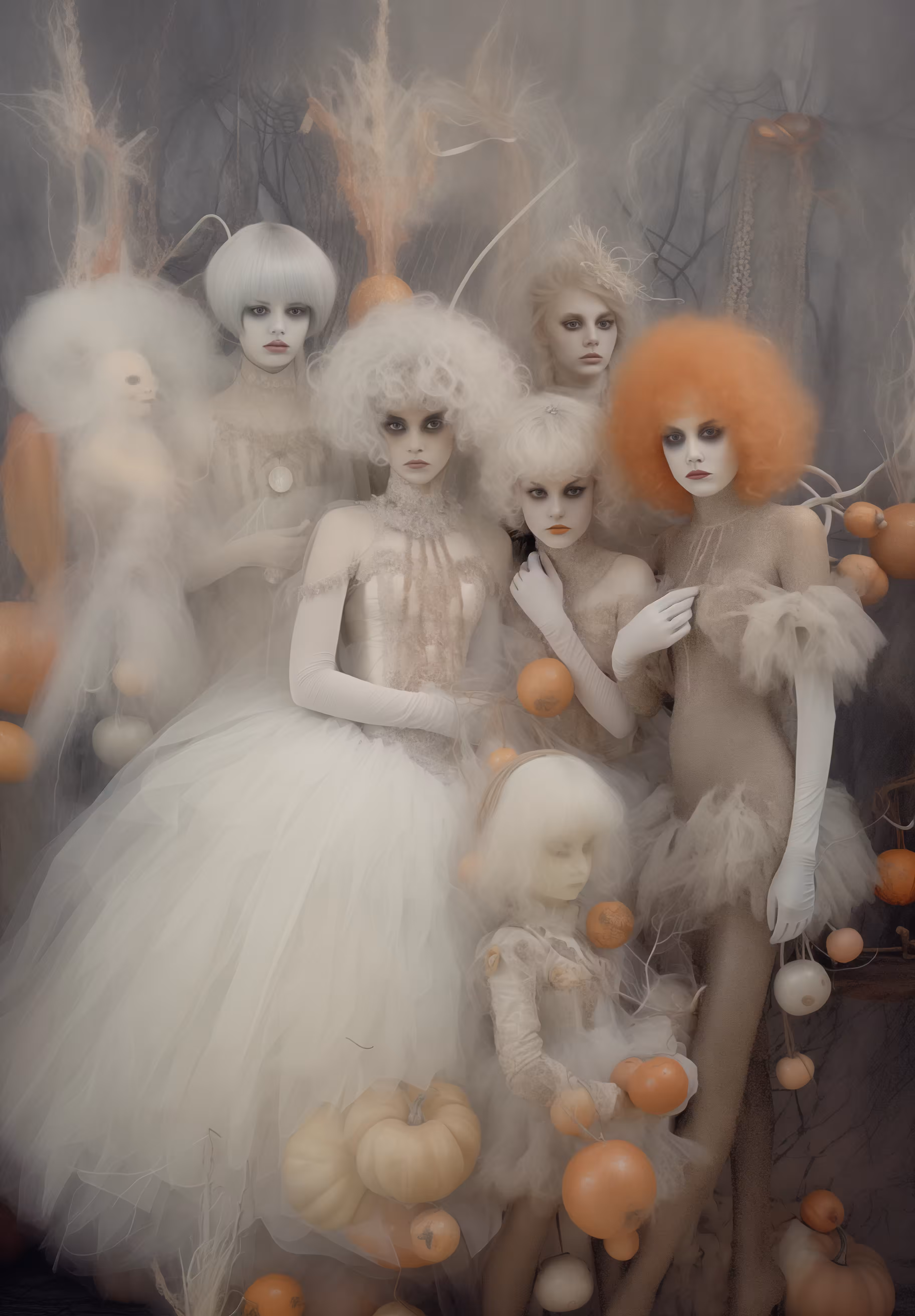 Halloween day at a small ballet troupe