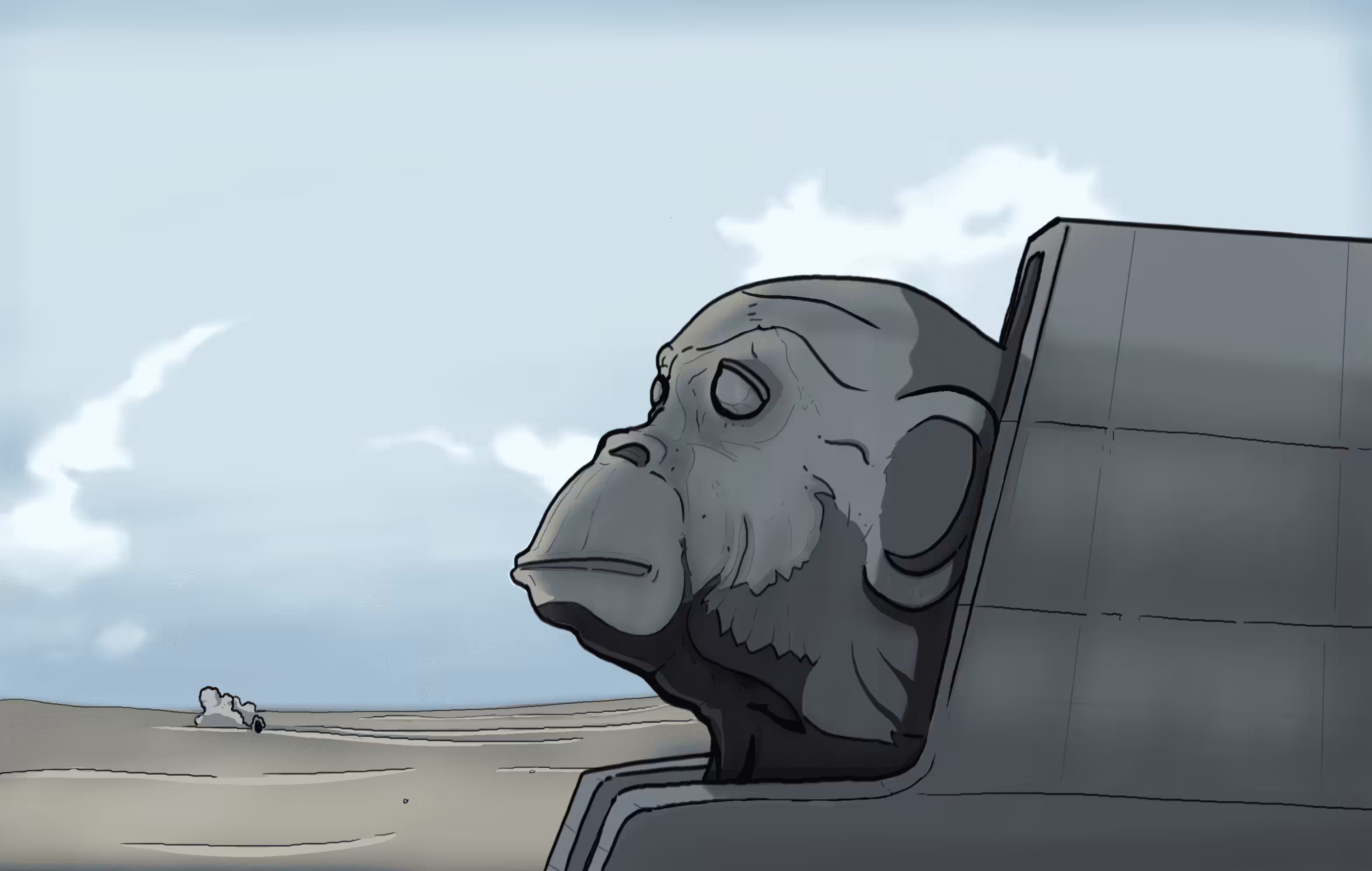 Monkey Temple Detail - Astronaut Training 1