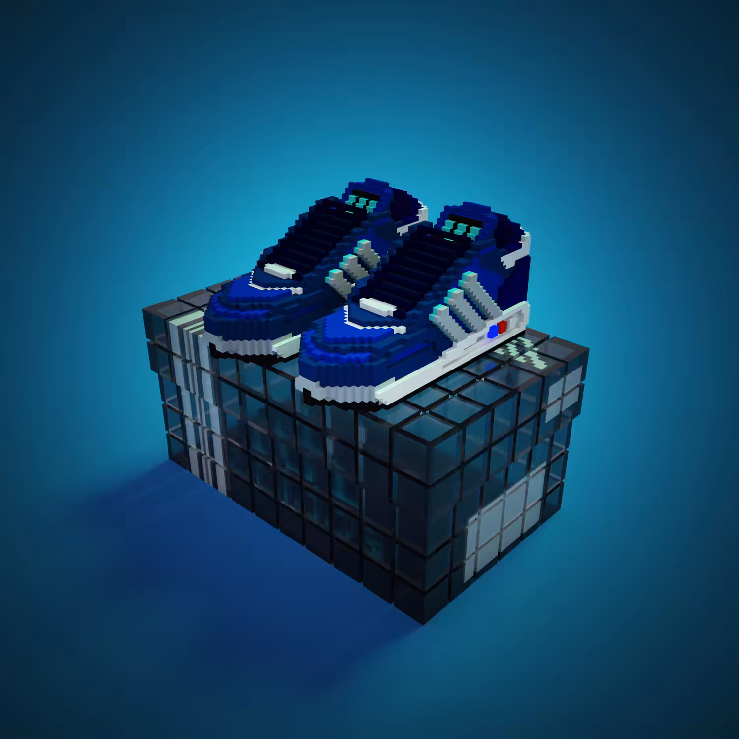 LA TRNR BLUE