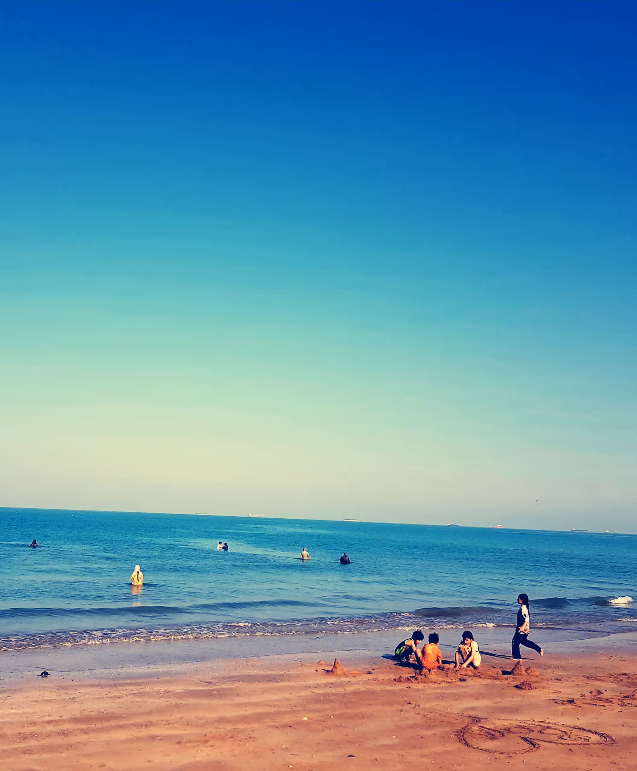 The smell of the sea