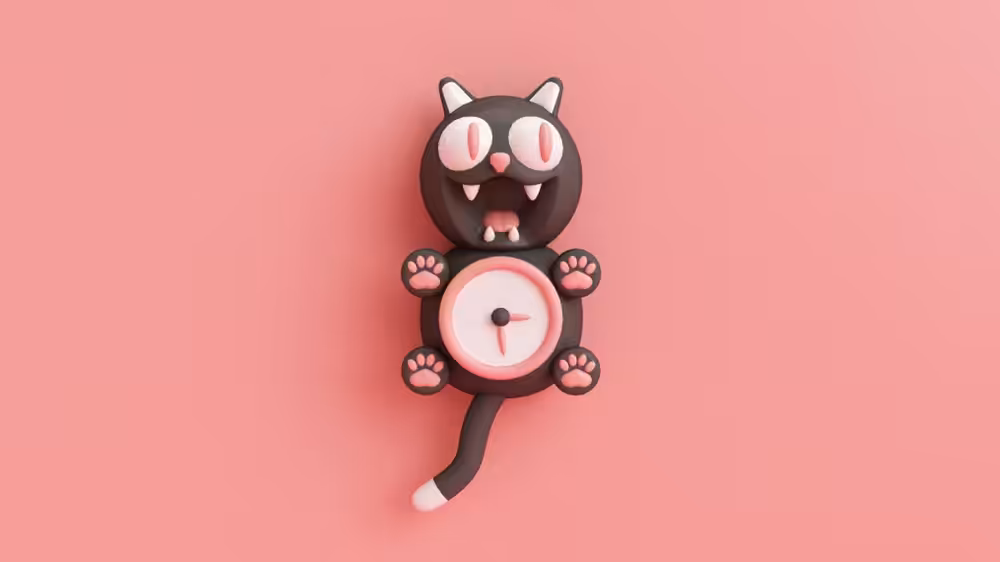 Kit Cat Clock