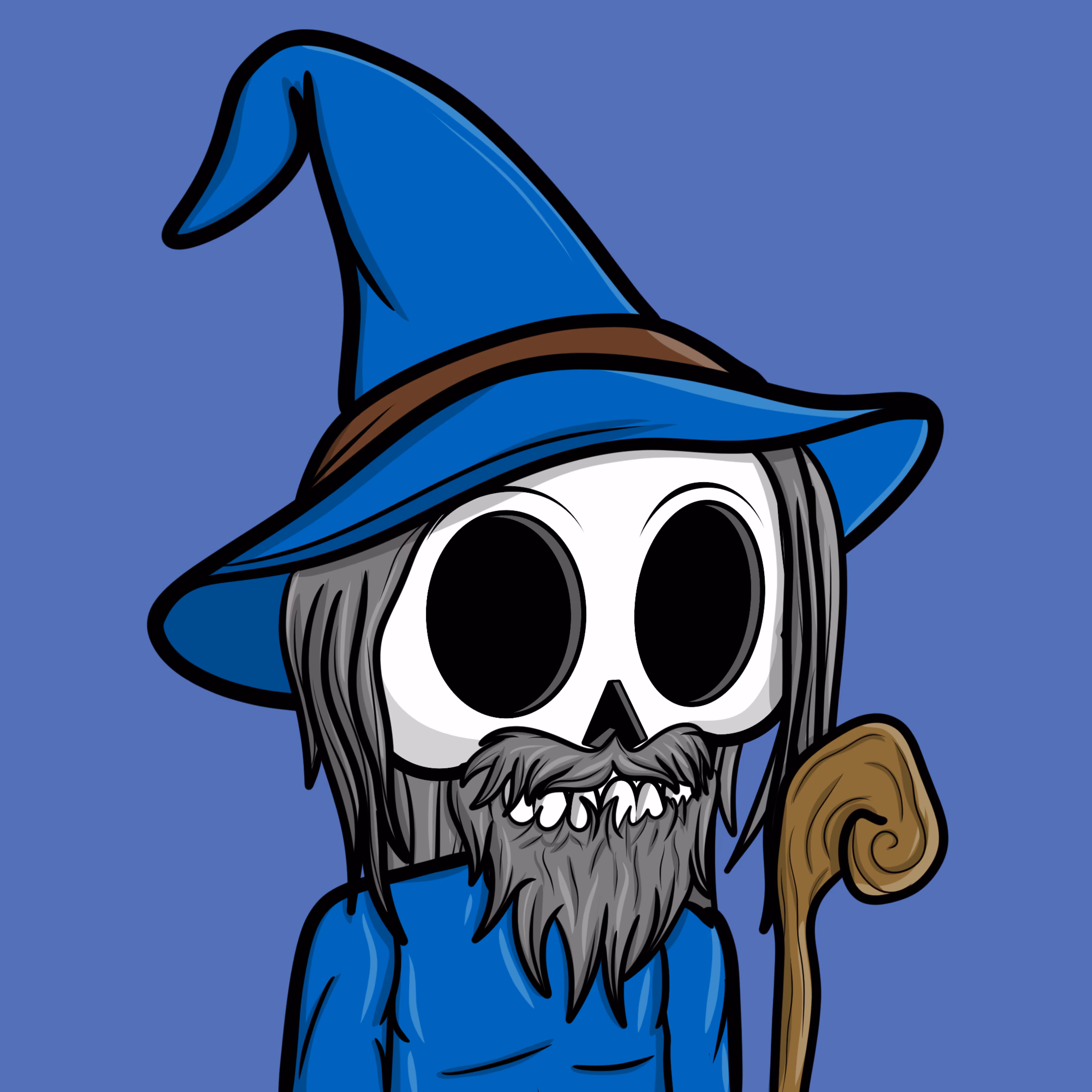 Edgar The Skeleton - Wizard #405