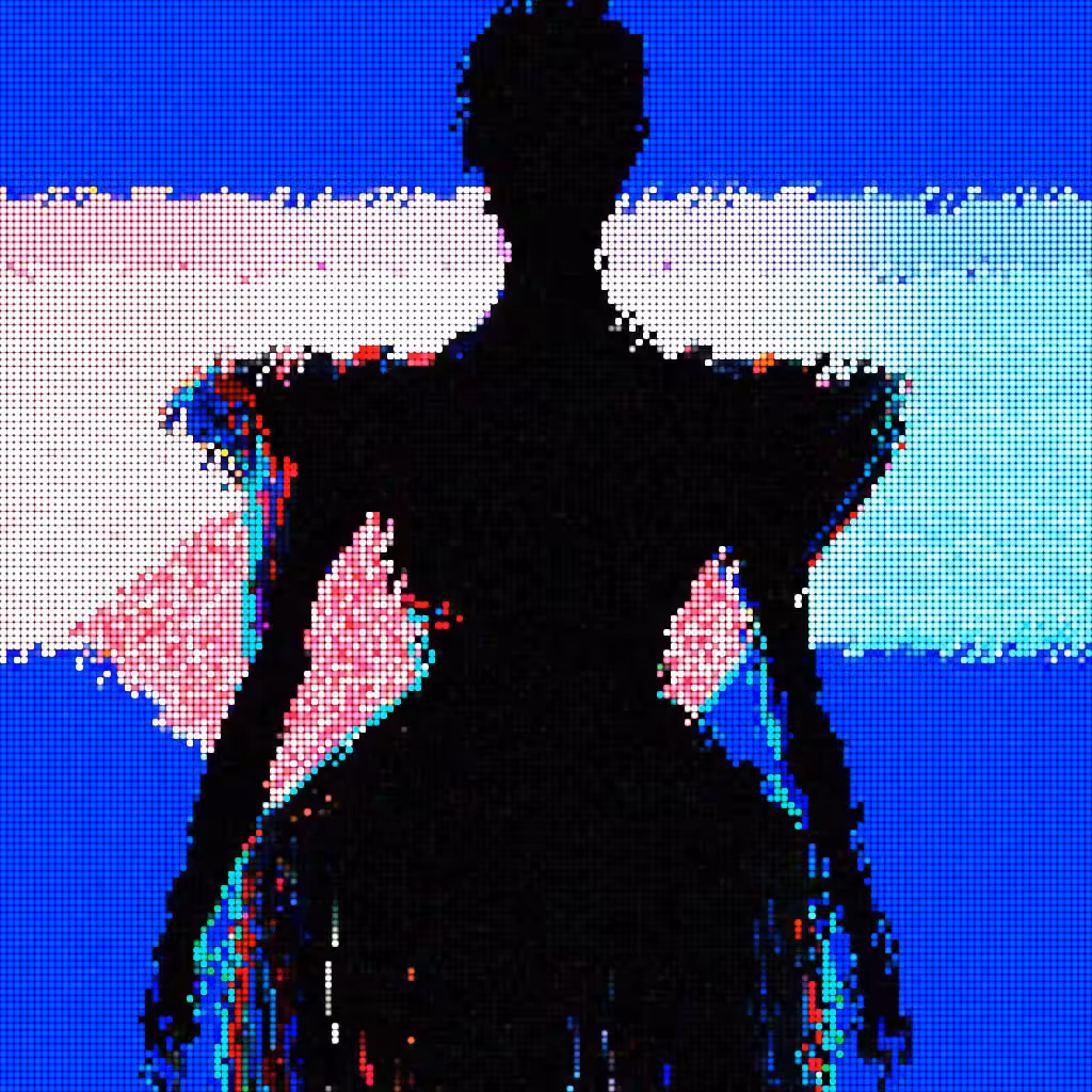 Pink Cape Blue
