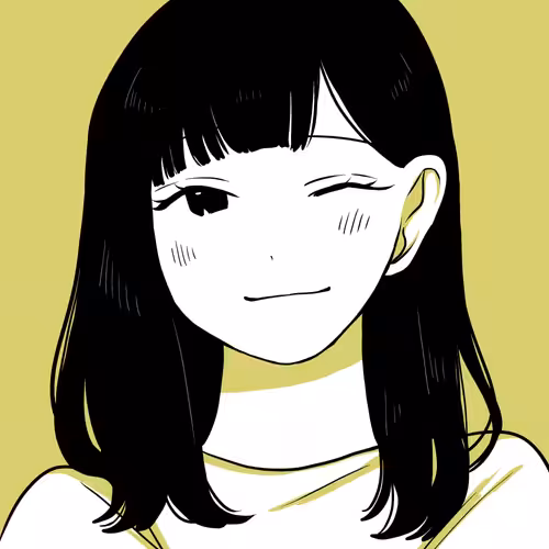 Winking girl 017