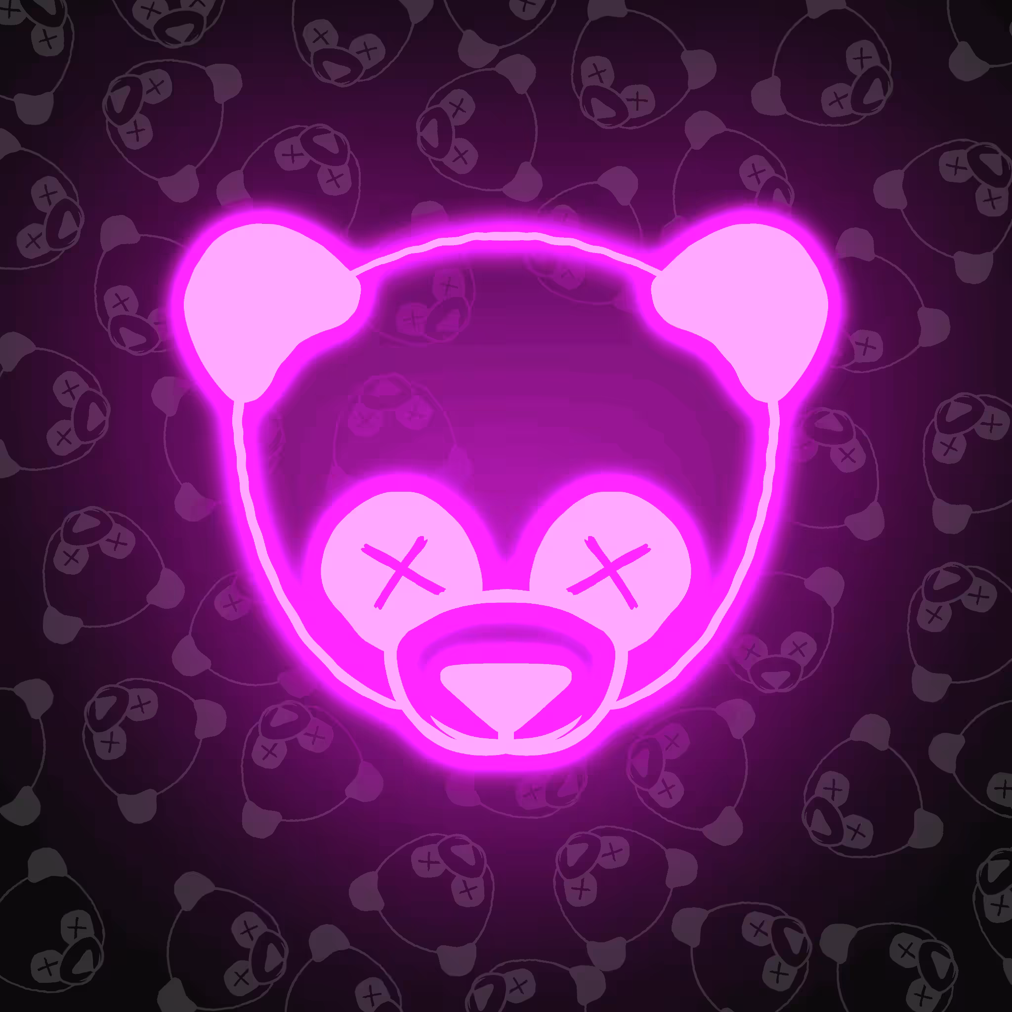 Panda Head #080