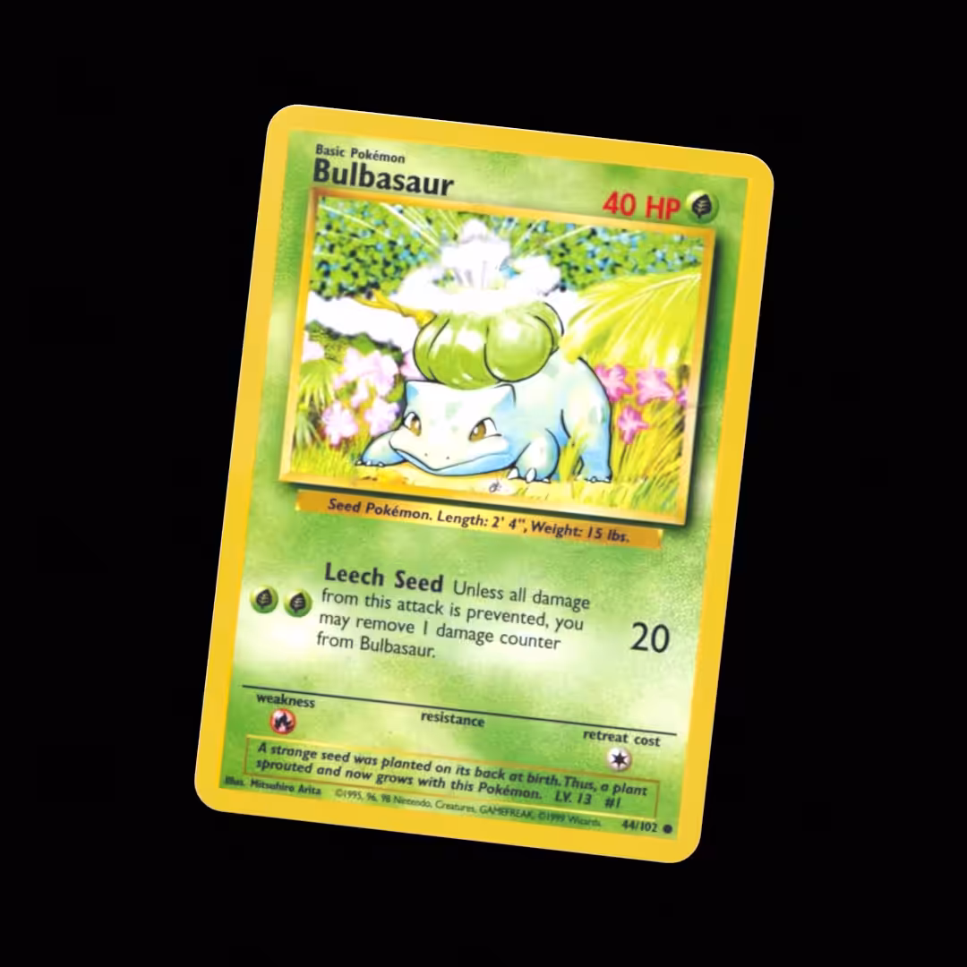 BULBASAUR CARD