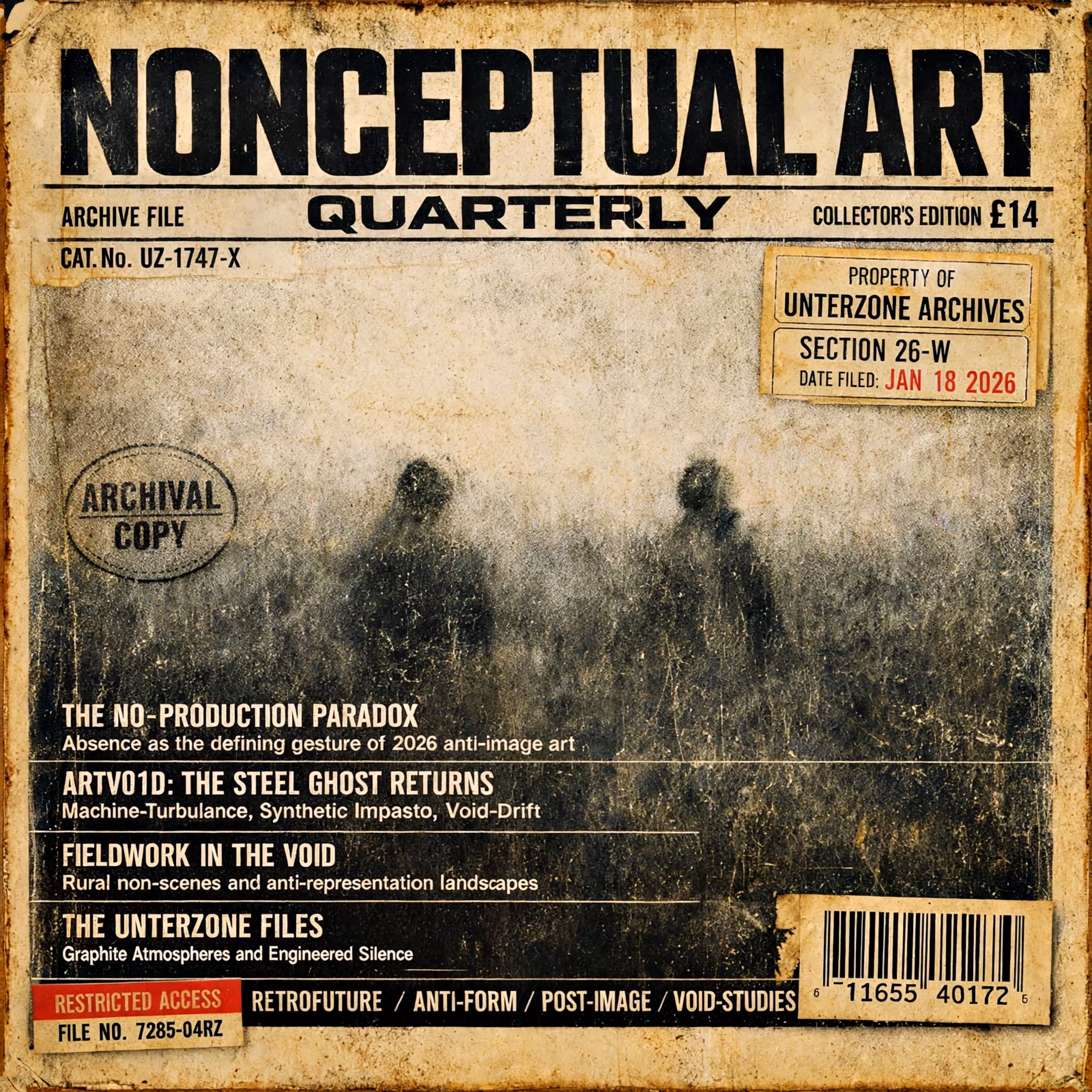 Life Imitating AI: Nonceptual Art Quarterly - Collector's Edition - 2026