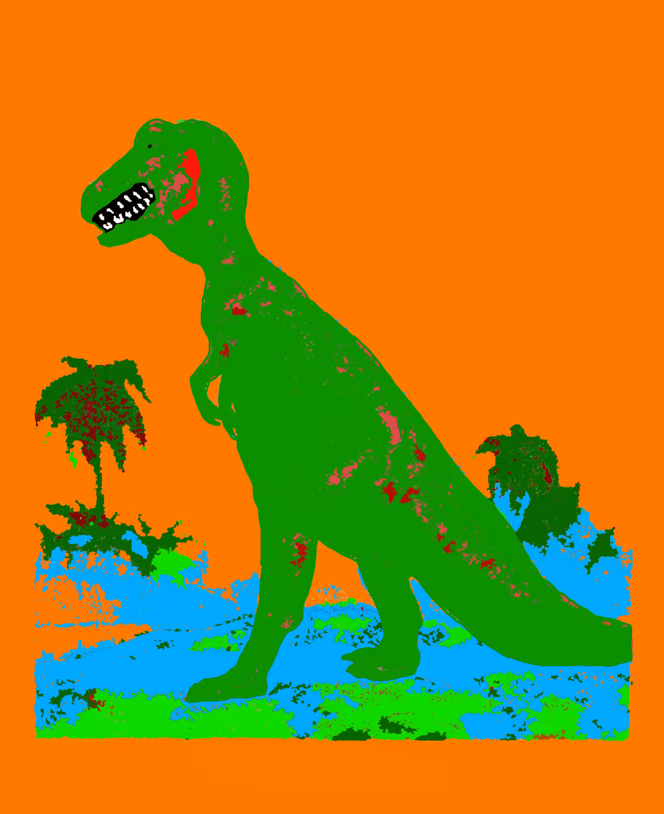 Color Clash: Dino Edition
