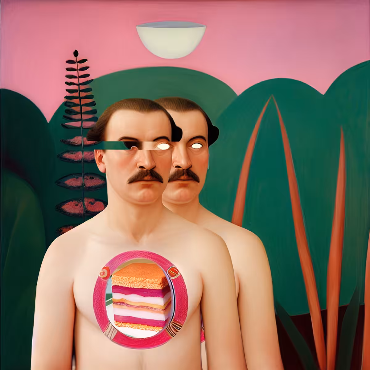 The Fabulous Hearts of the Shirtless Wondermen of Spamlandia.
