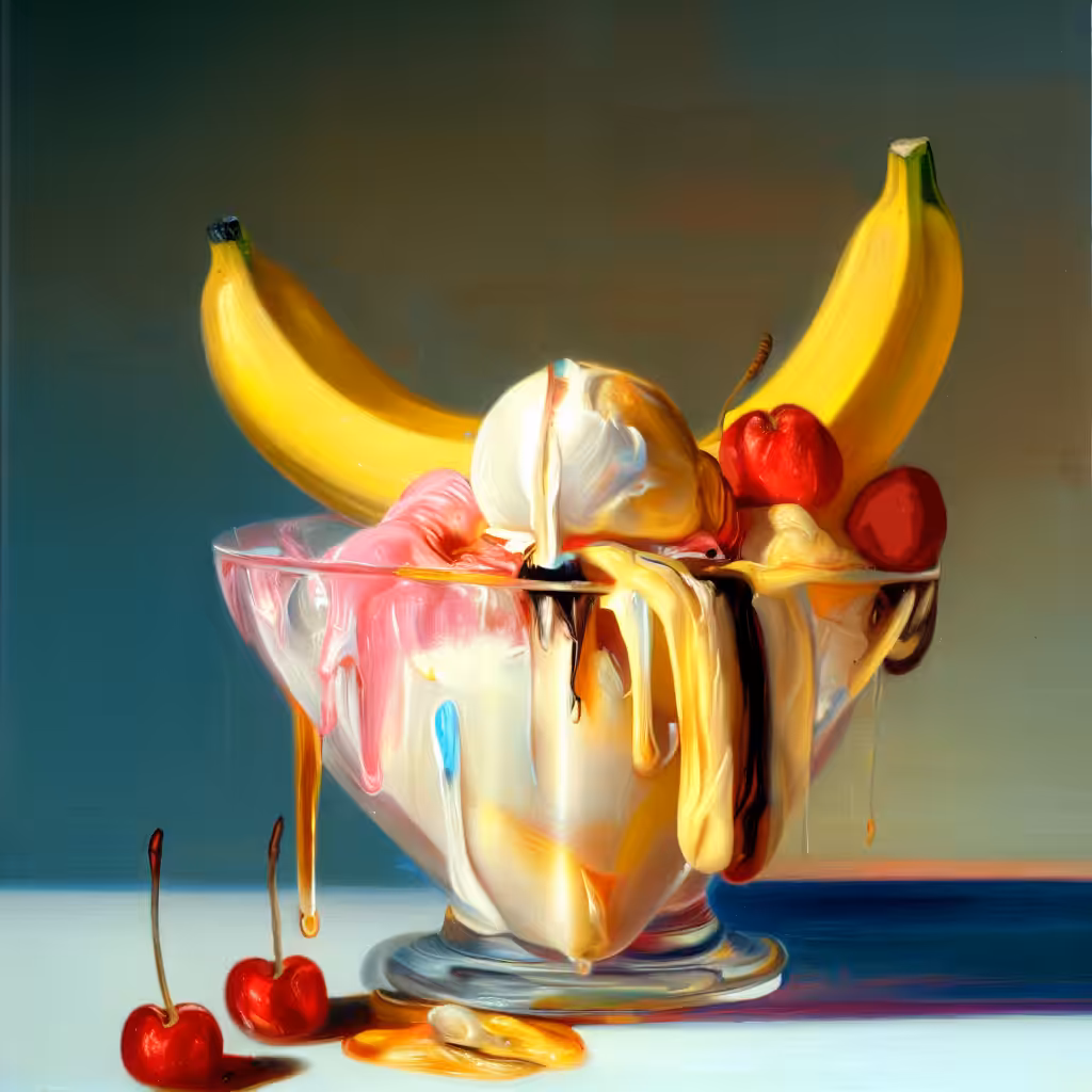 Banana Split Sundae Melt | Bull Horns
