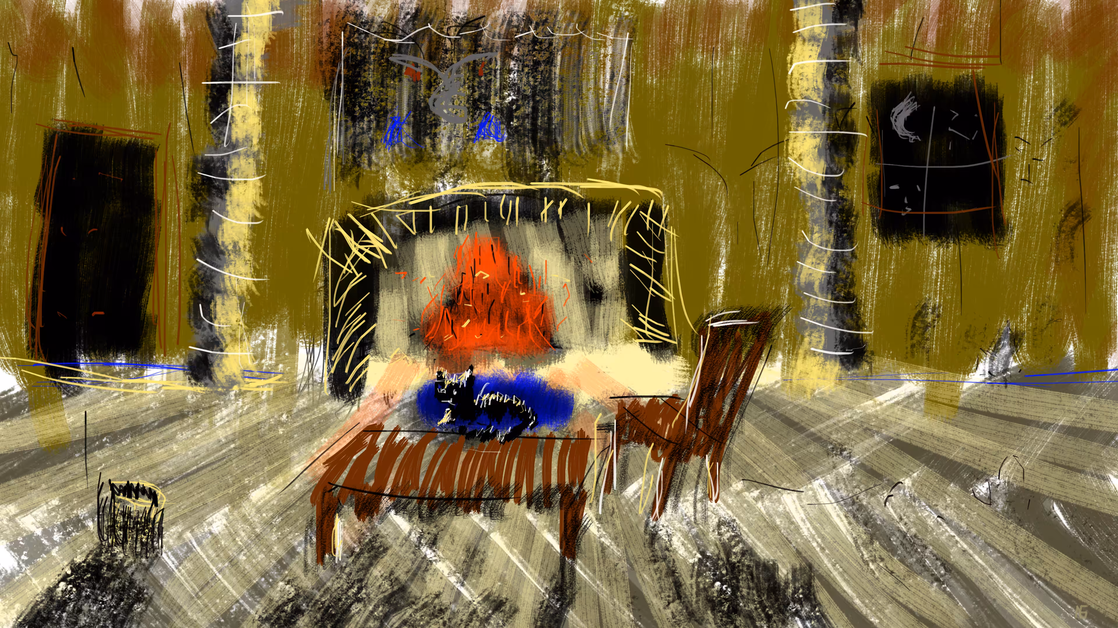 Sleepy Sketch #3