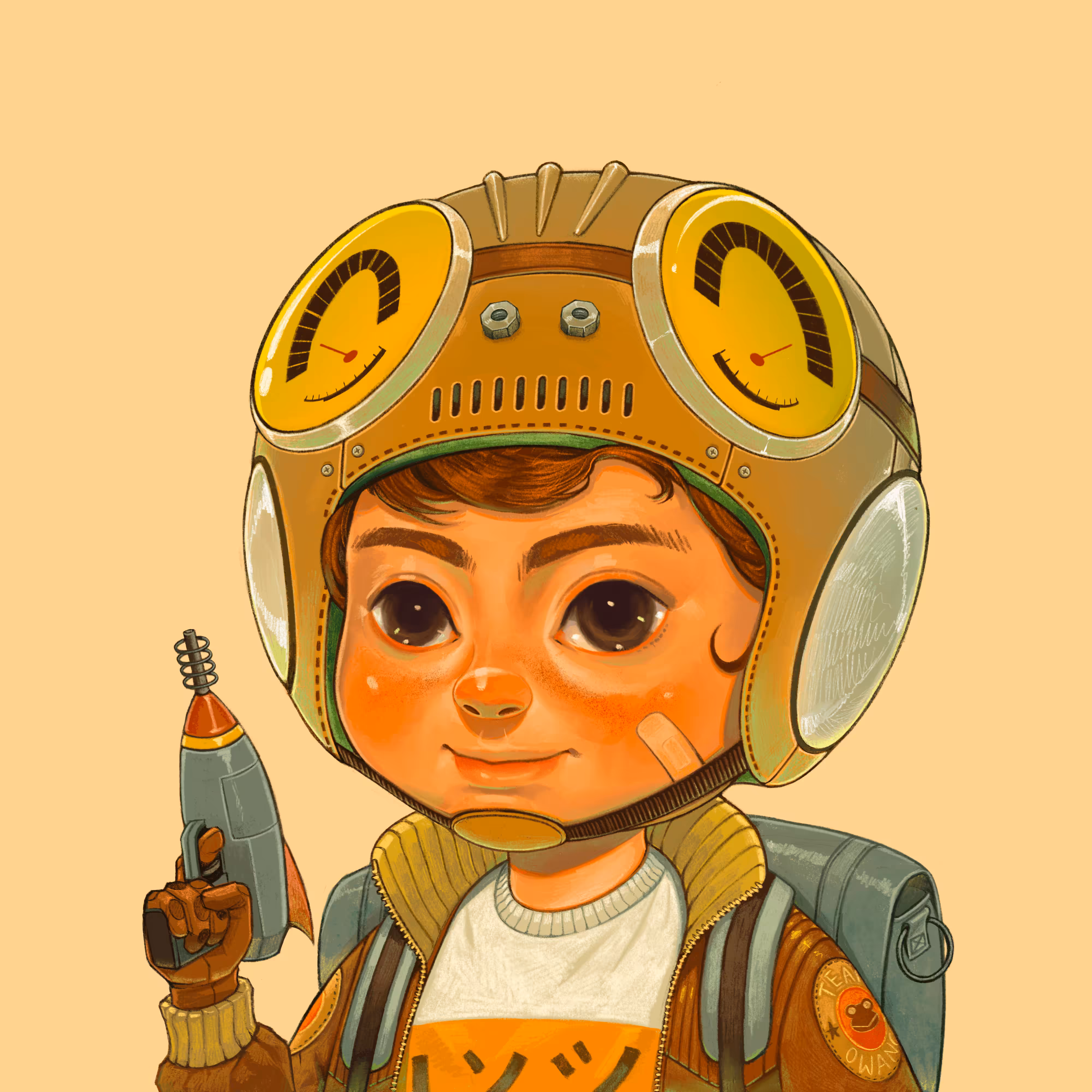 owangeboy and frens #1 - owange science patrol by garisinau