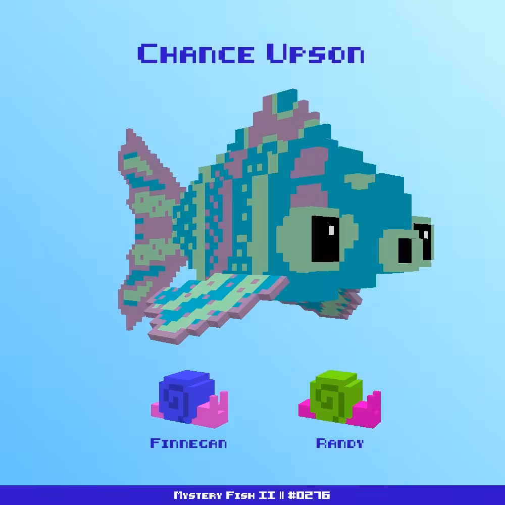 Chance Upson :: Mystery Fish 0276/1000 