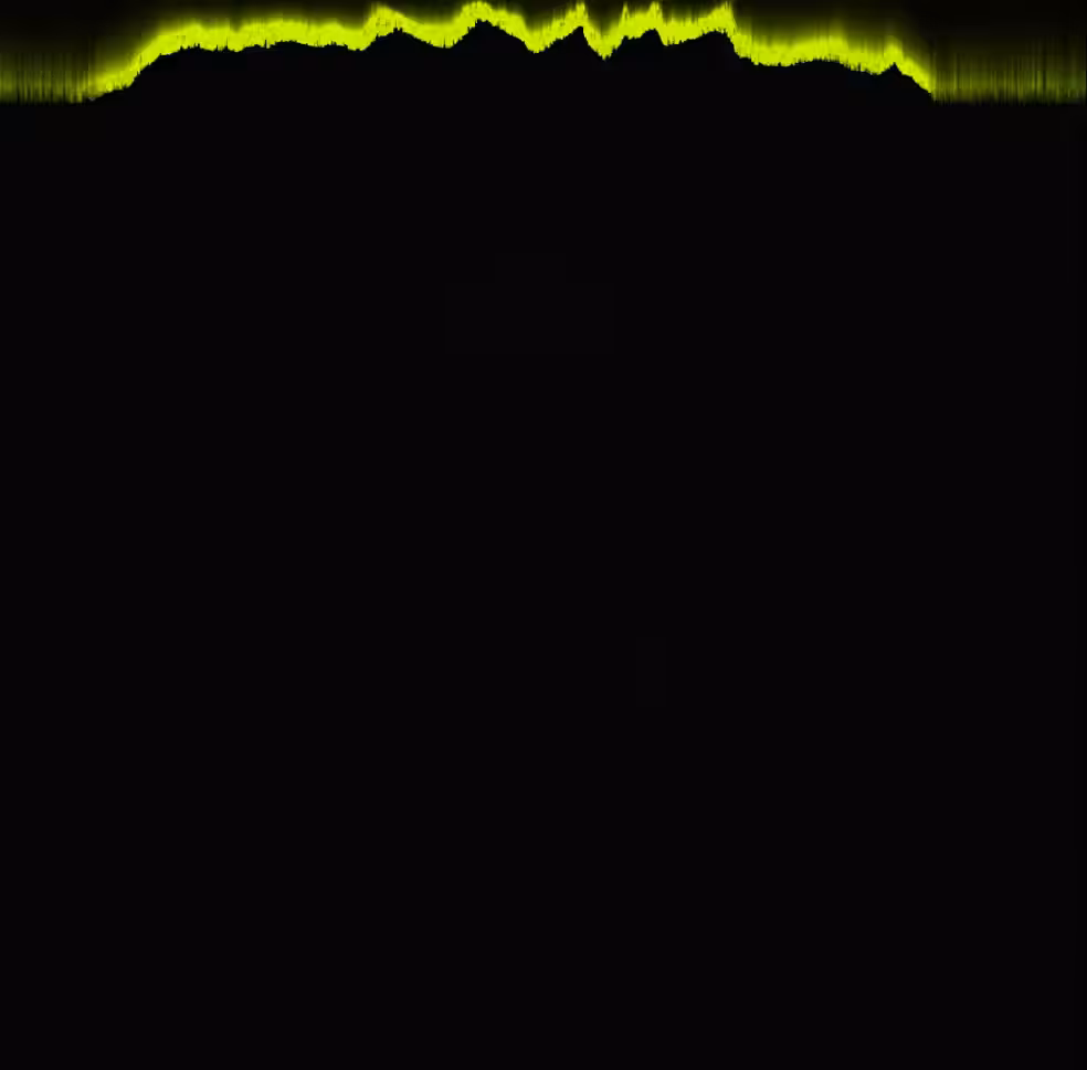 Raining Pixels #163 Electric Lime, Matrix Style