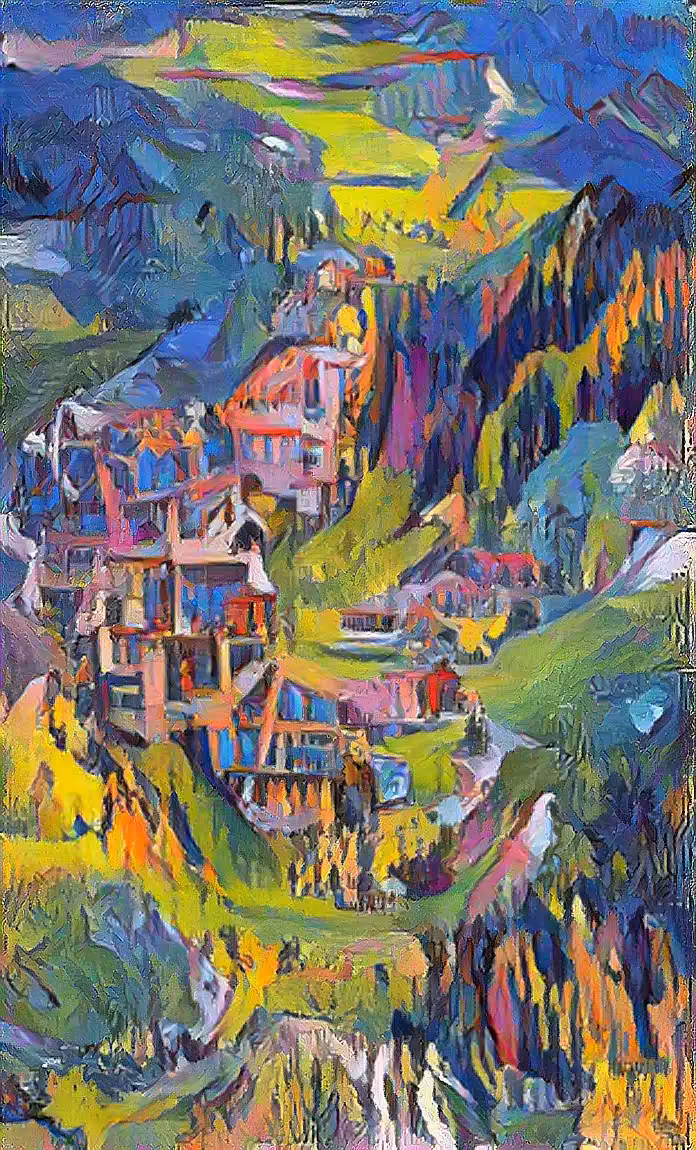 village in the mountains 