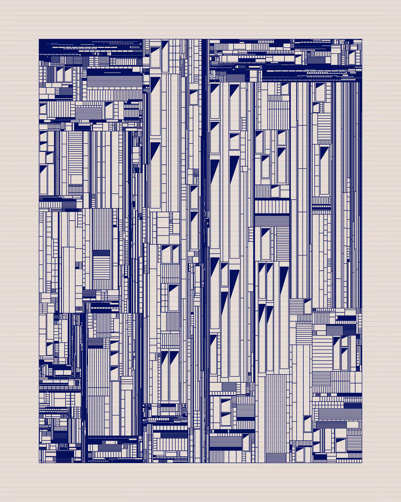 Classic Generative Grid. Overdose #989