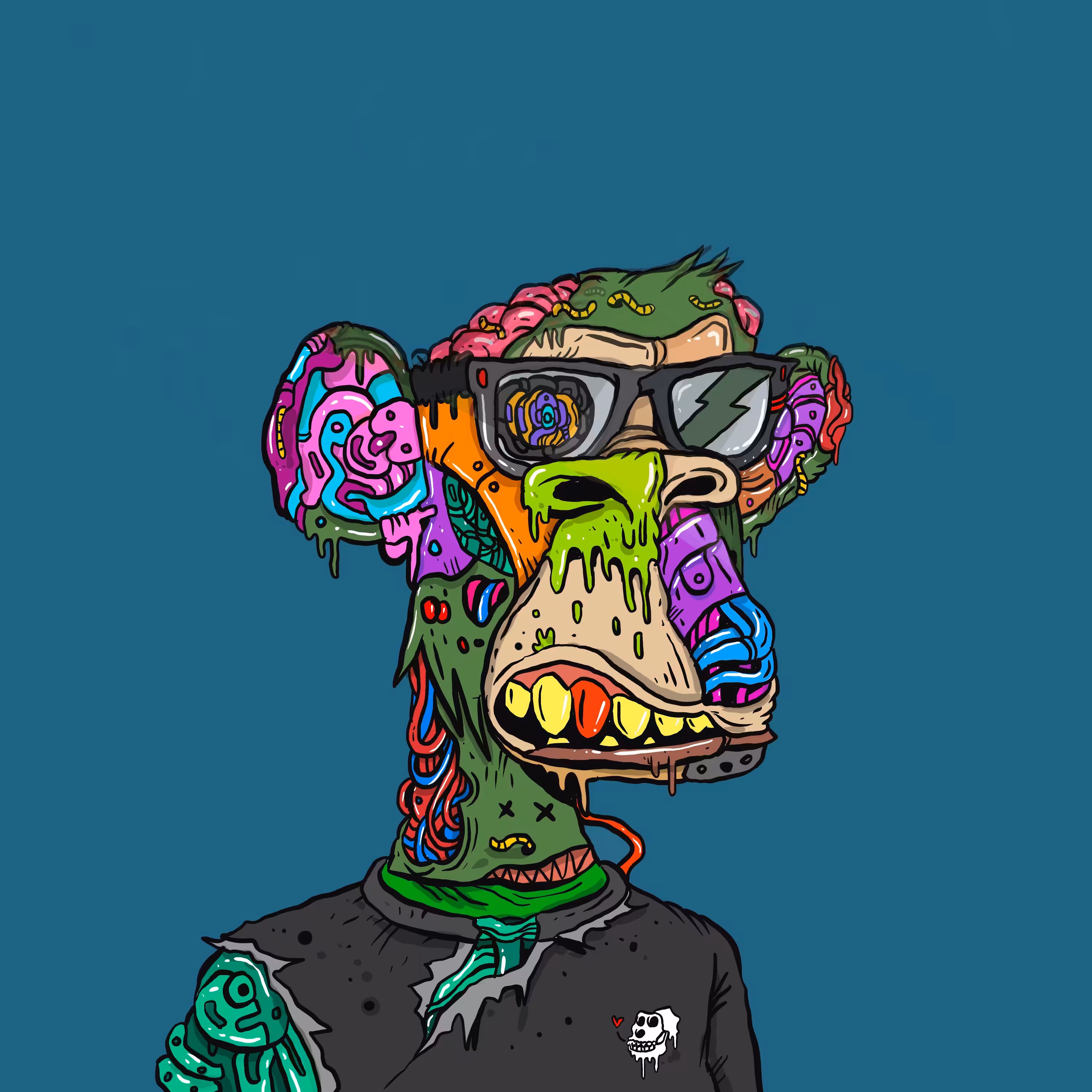 Aku Napie x BAYC #5677