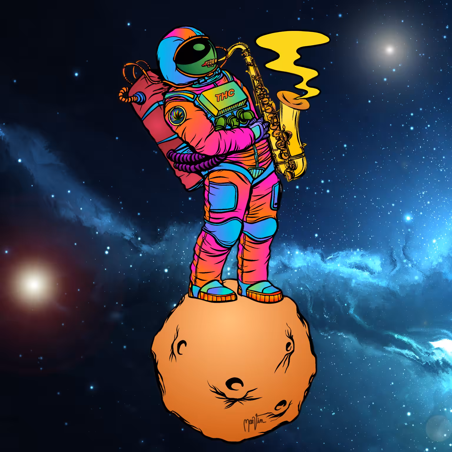 Floating in Outer Space™
