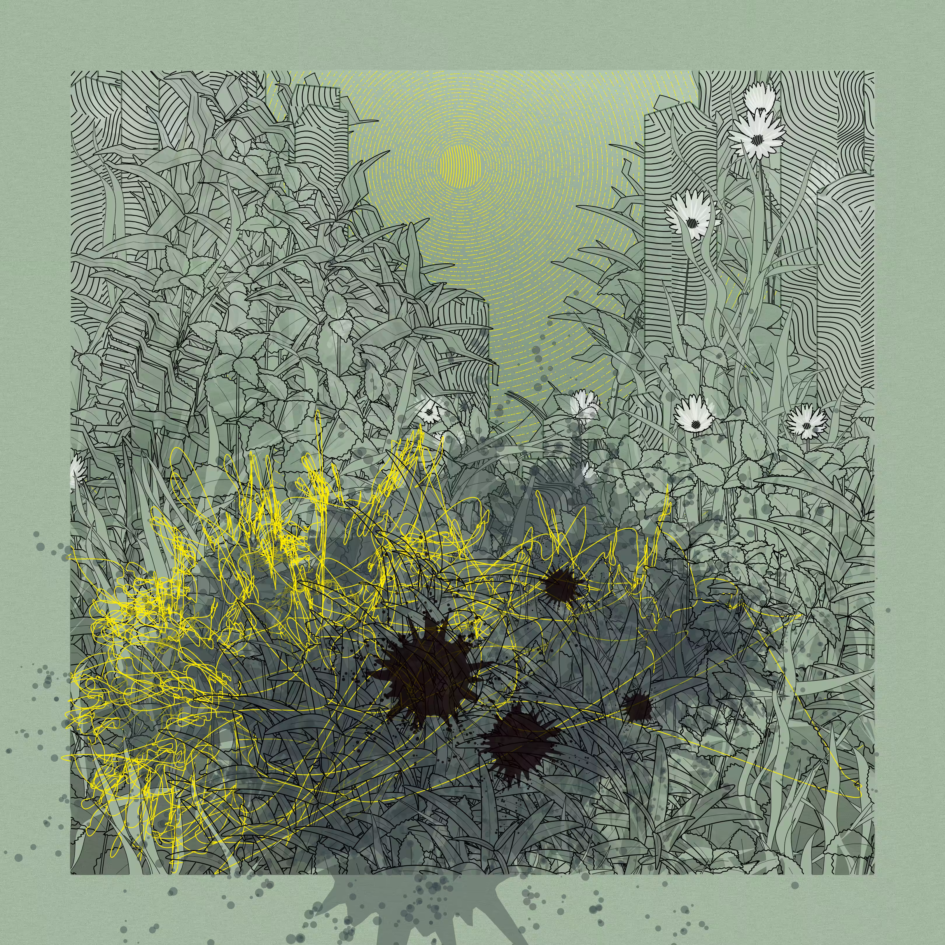 Landscape with Carbon Capture #6846