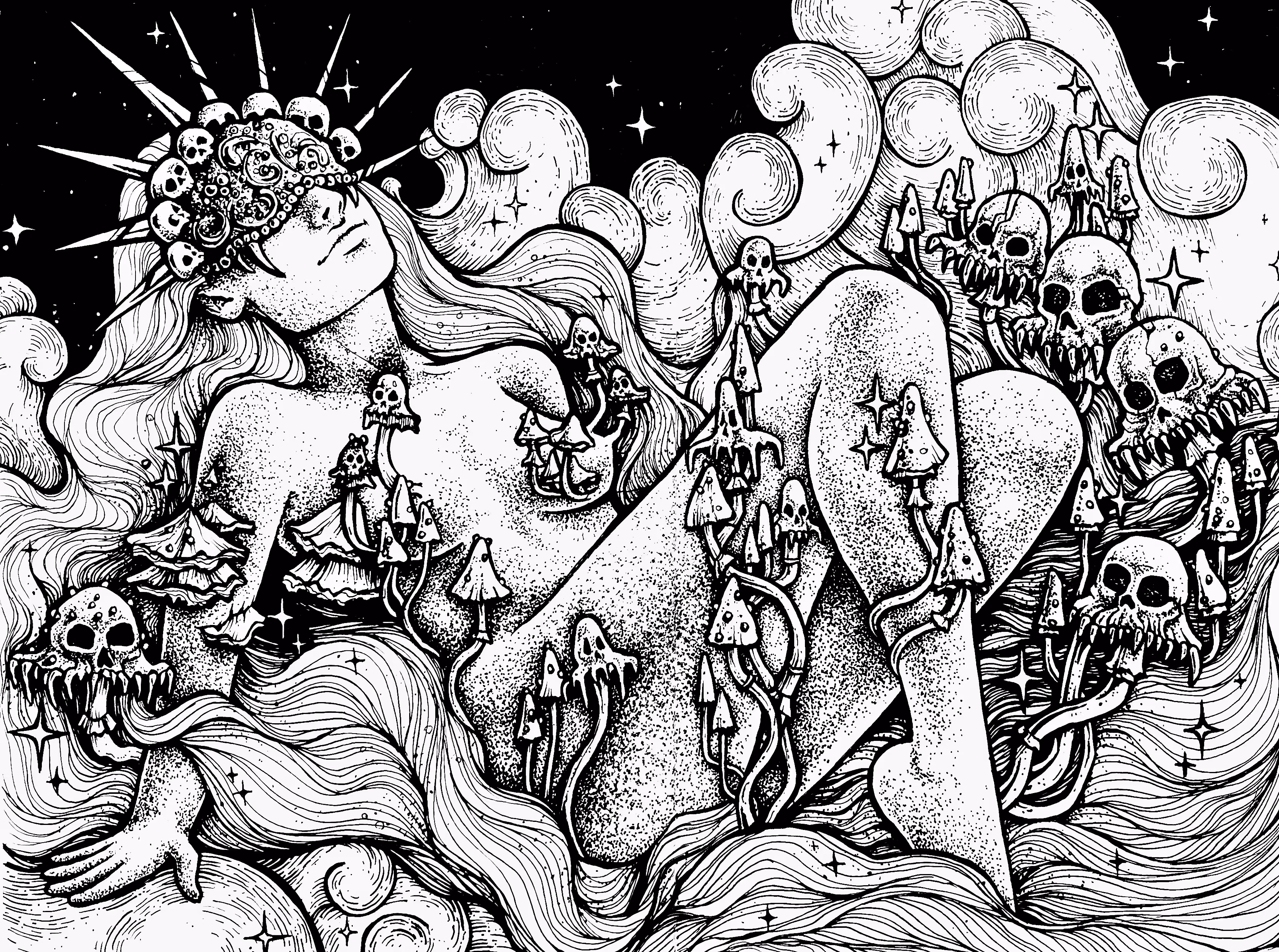 Overthinking mushrooms 