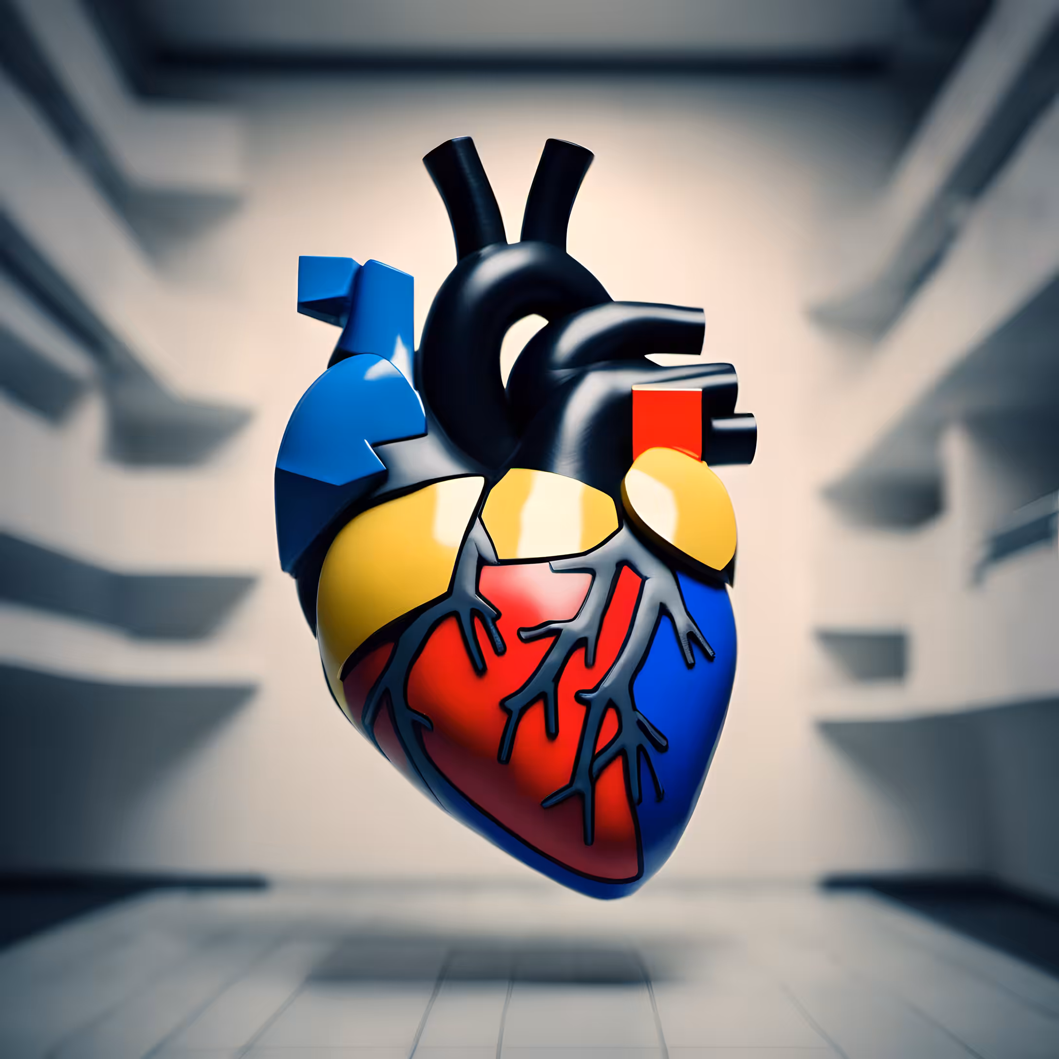 De Stijl My Beating Heart #5