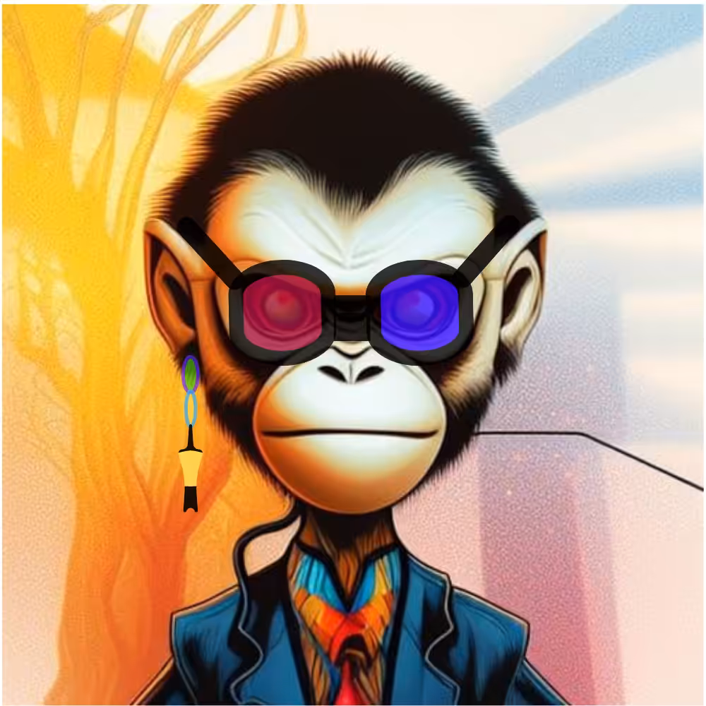 mati mask nft: Smart monkey #n65