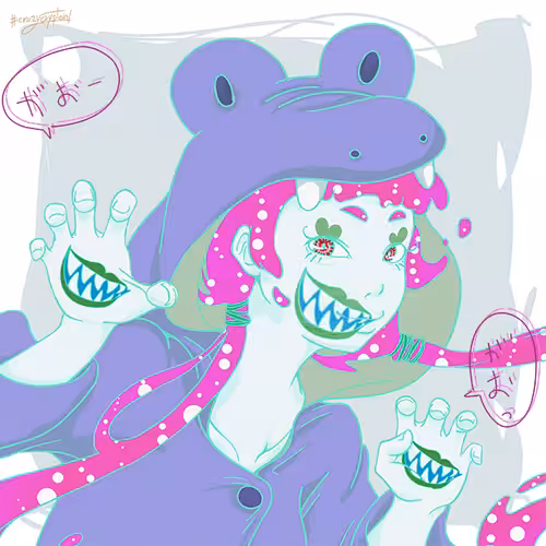 [polygon] Soda Girls first -metaverse-: Soda Girl × Professor_crypton #ooo4