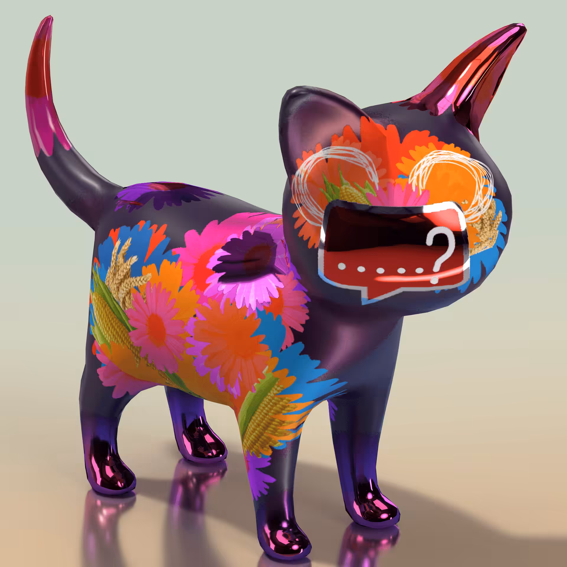 Metallic Cat #42