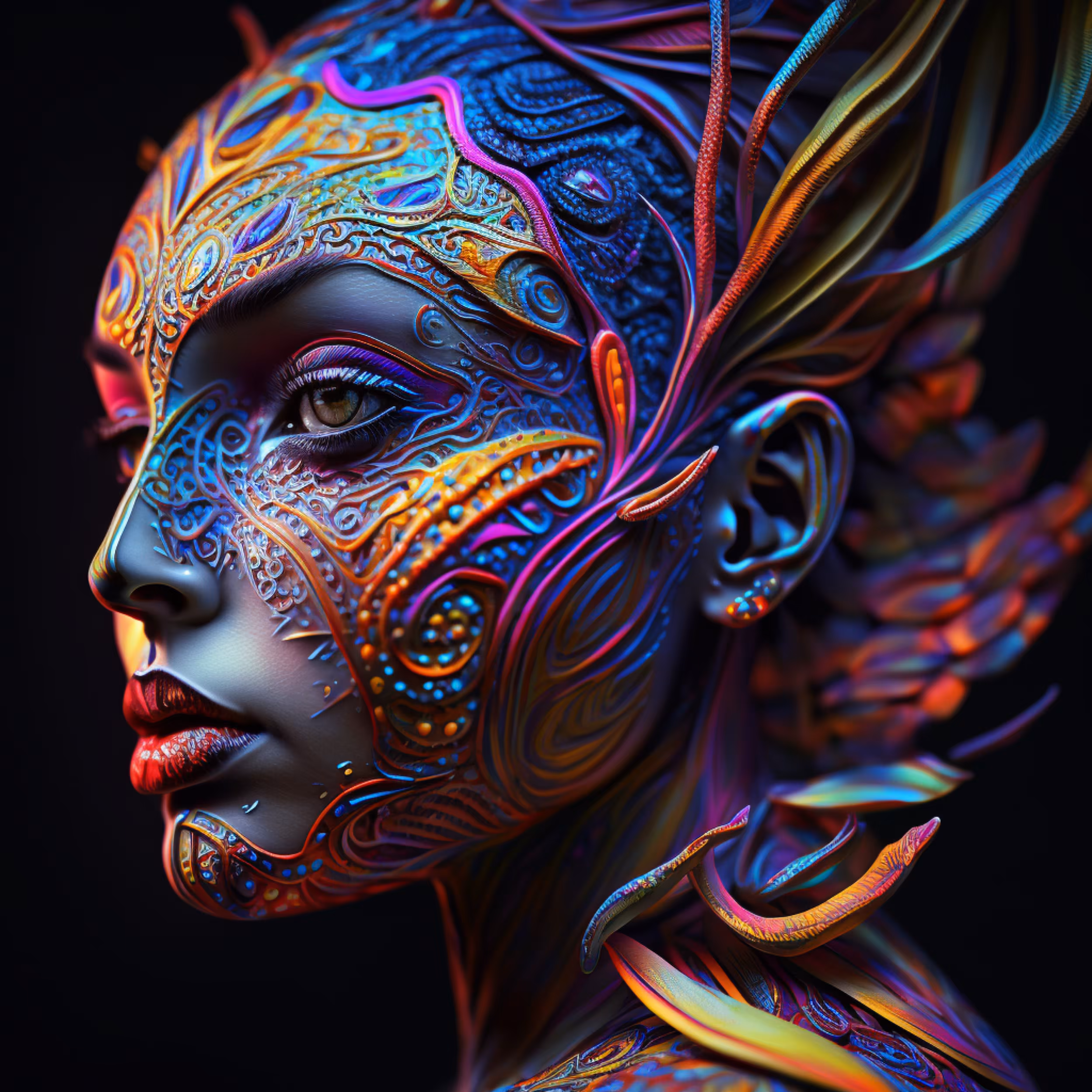 From the depths of an AI artist : Accented
