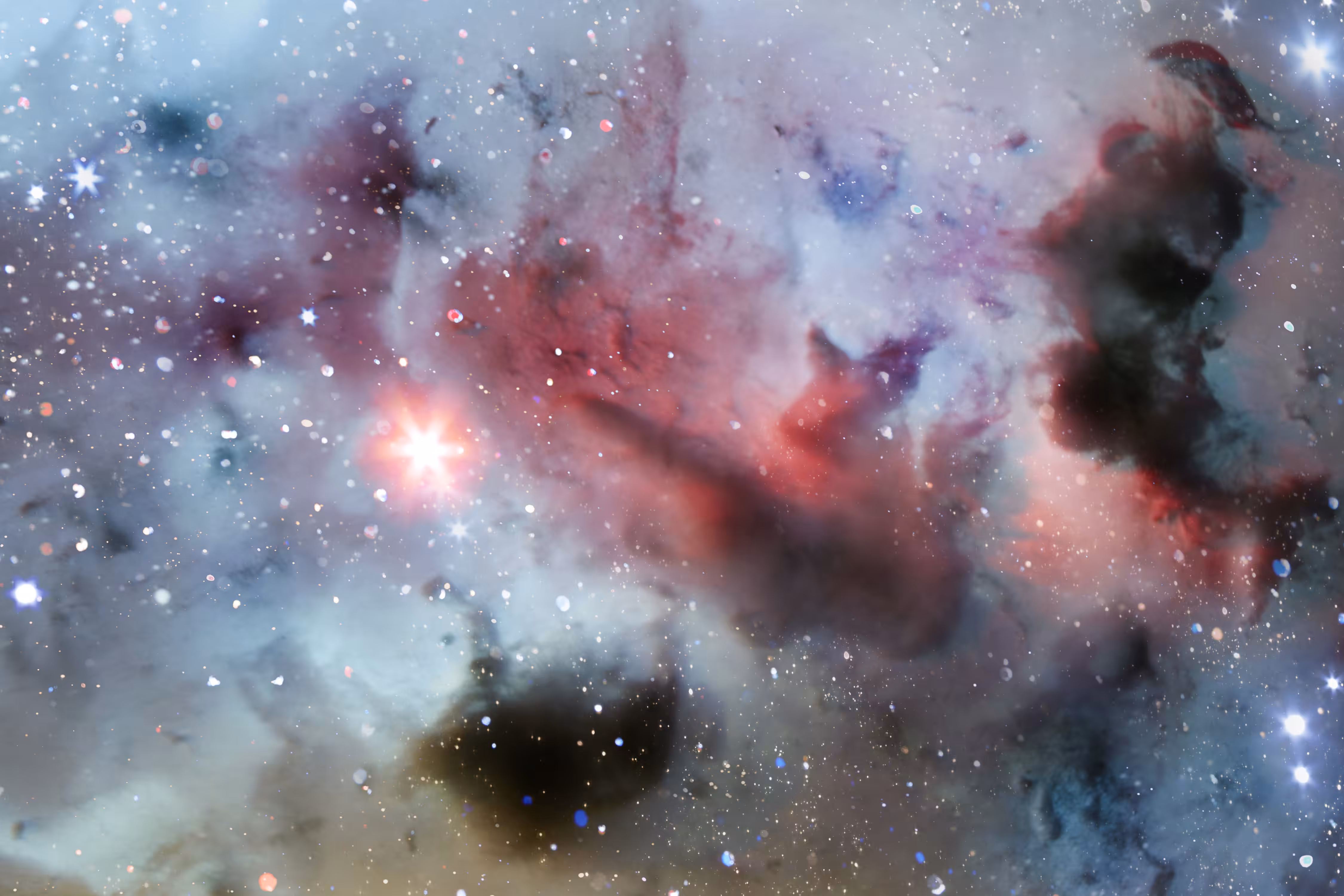 Strange Worlds - Pink Nebula 
