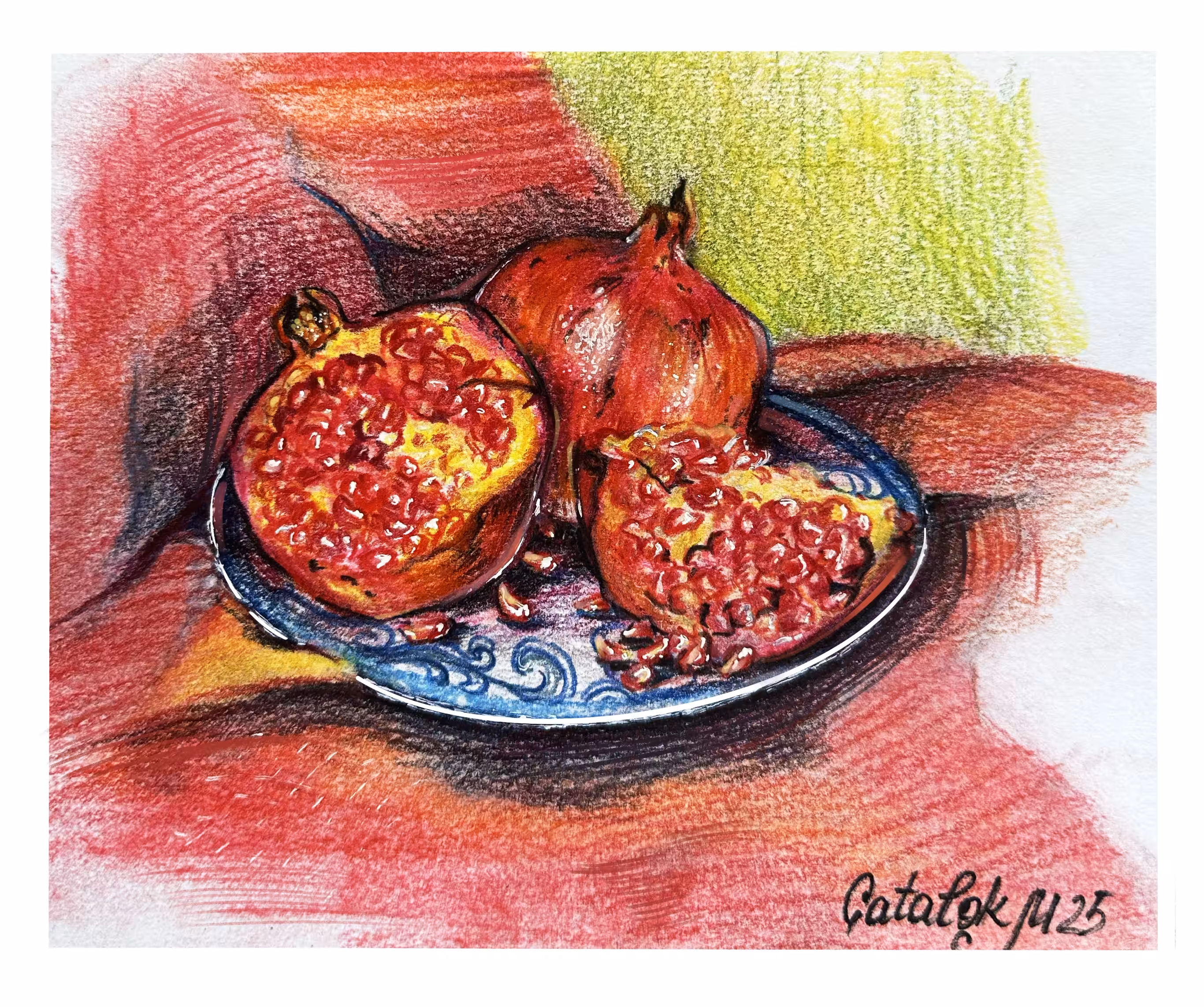Red still life