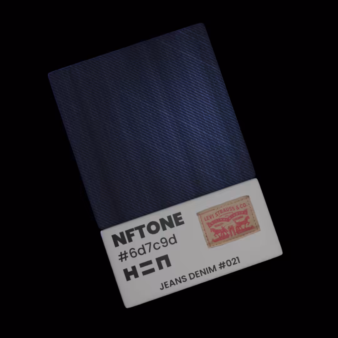 NFTONE - Jeans Denim - #021 - H=N Material Swatches Collection
