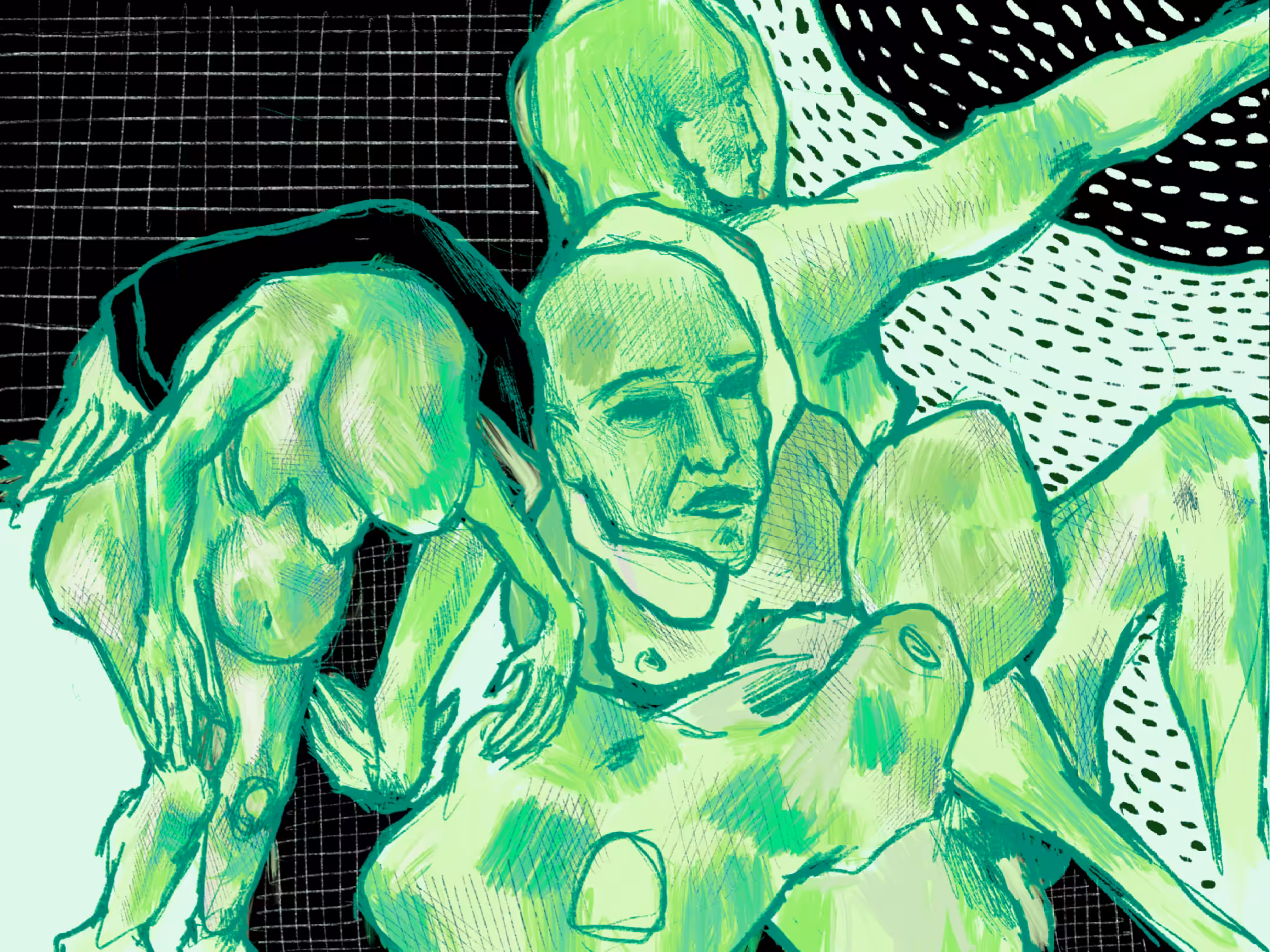 30 𝕟𝕗𝕥𝕤 of August & September : Composition 2 (green)