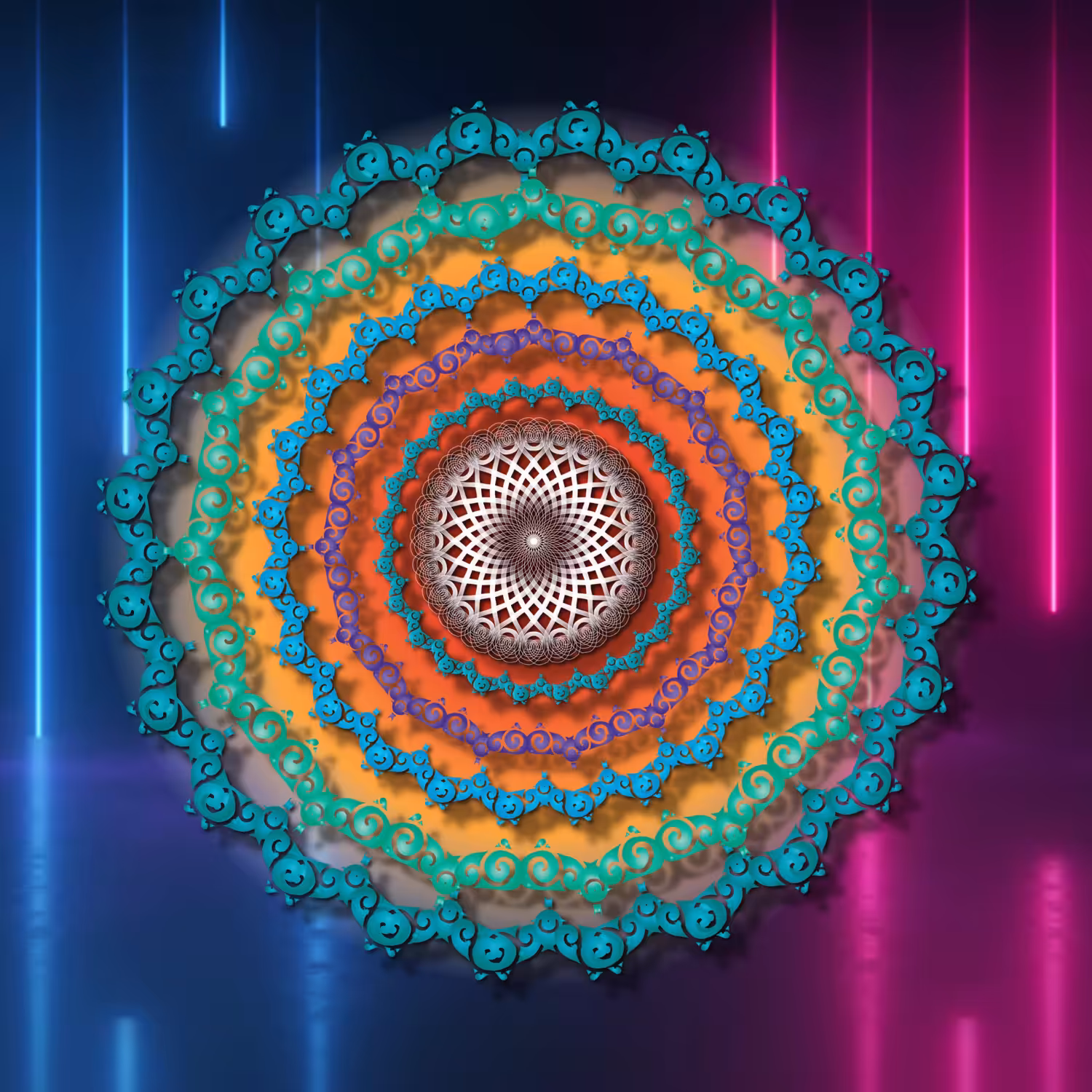Mandala Glacial