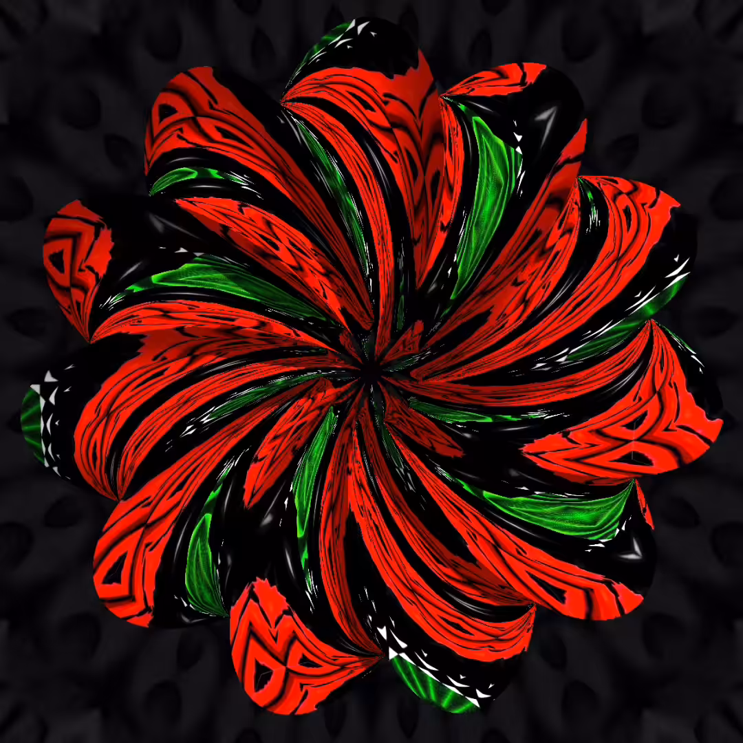 Green A Flat Black E Flat Red F Harmony