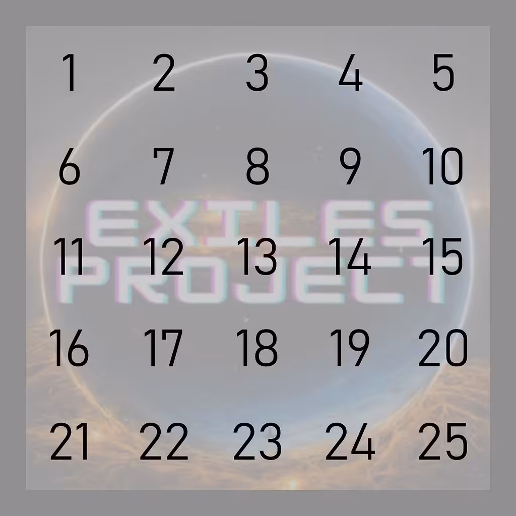 Exiles Advent Calendar 2022