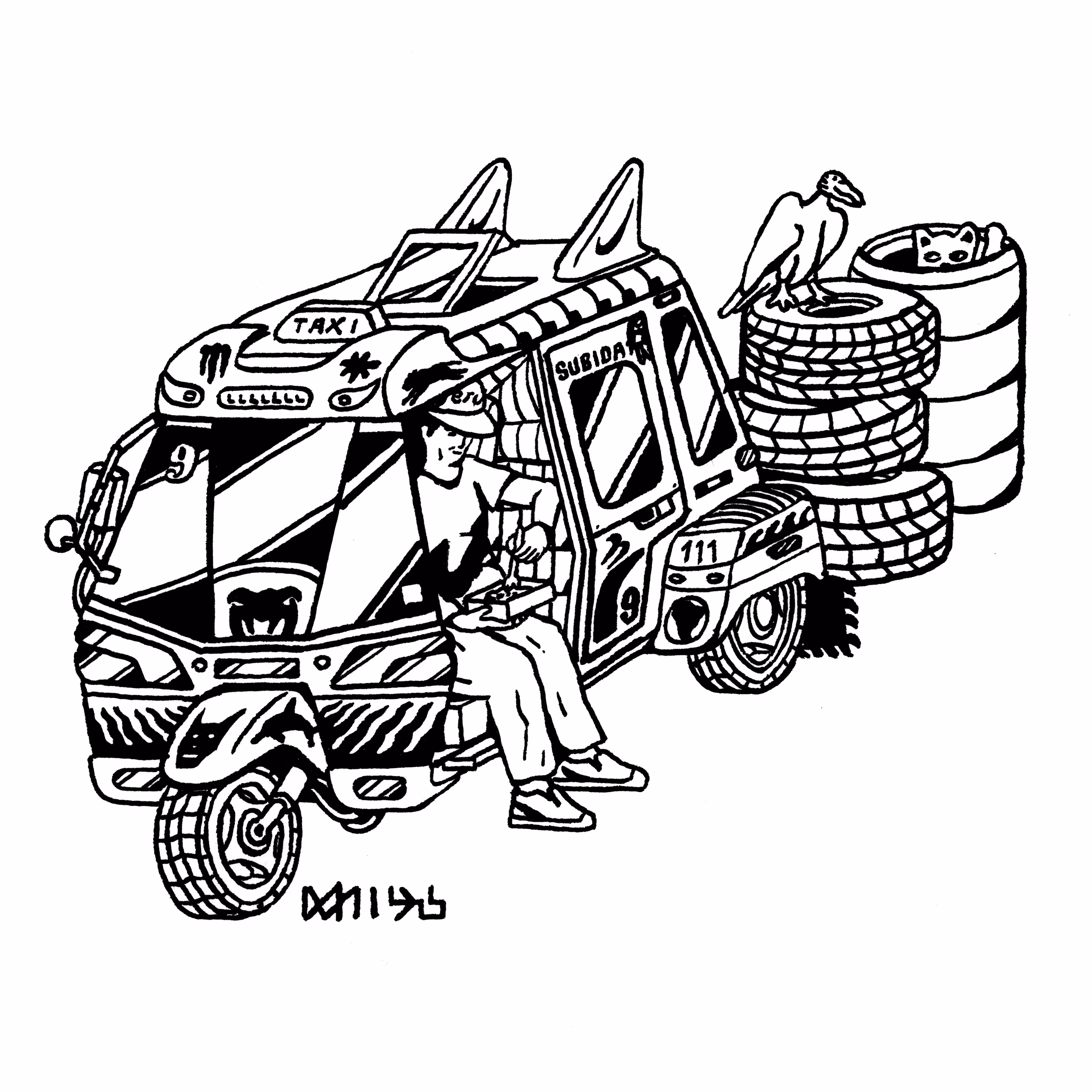Mototaxi Taper