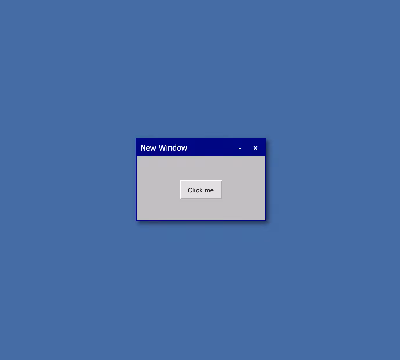 click me