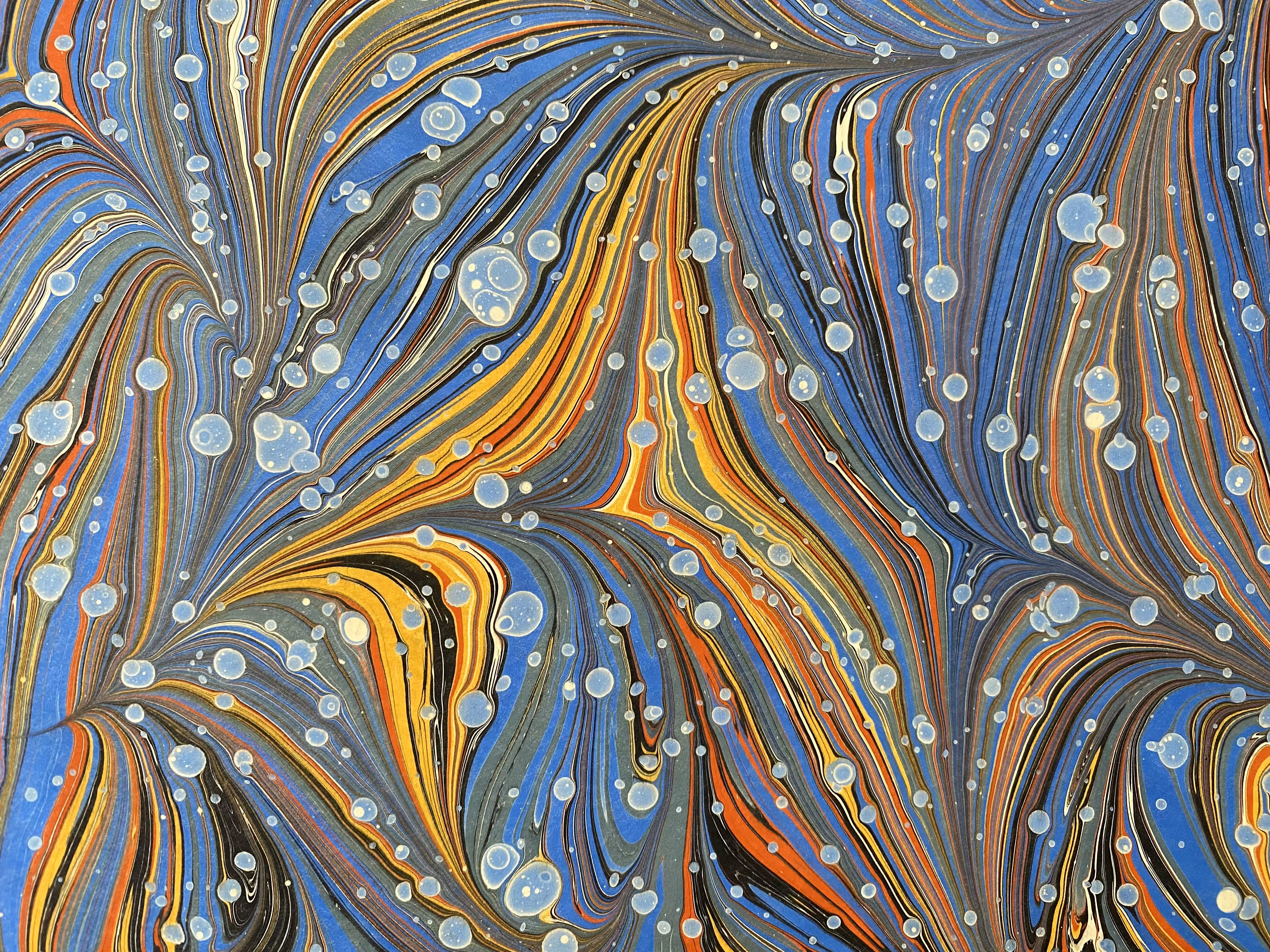 Şal Ebrusu / Marbling Art CE #12
