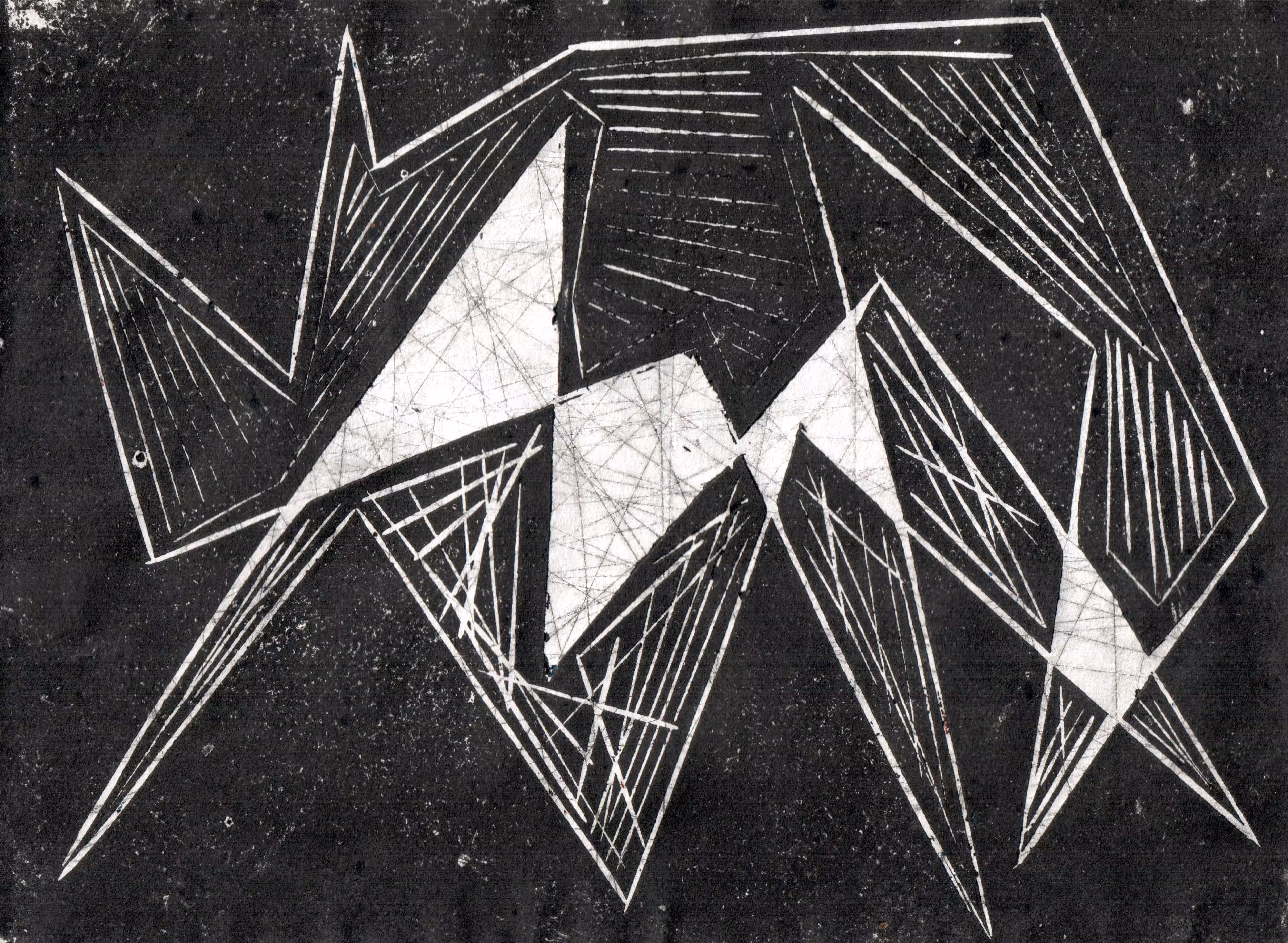 a print on a print