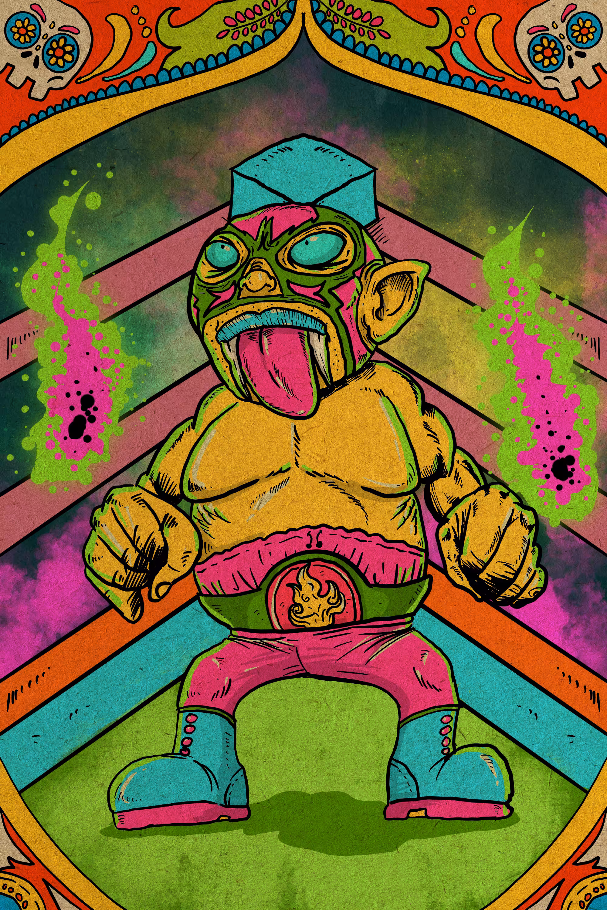 500 luchador