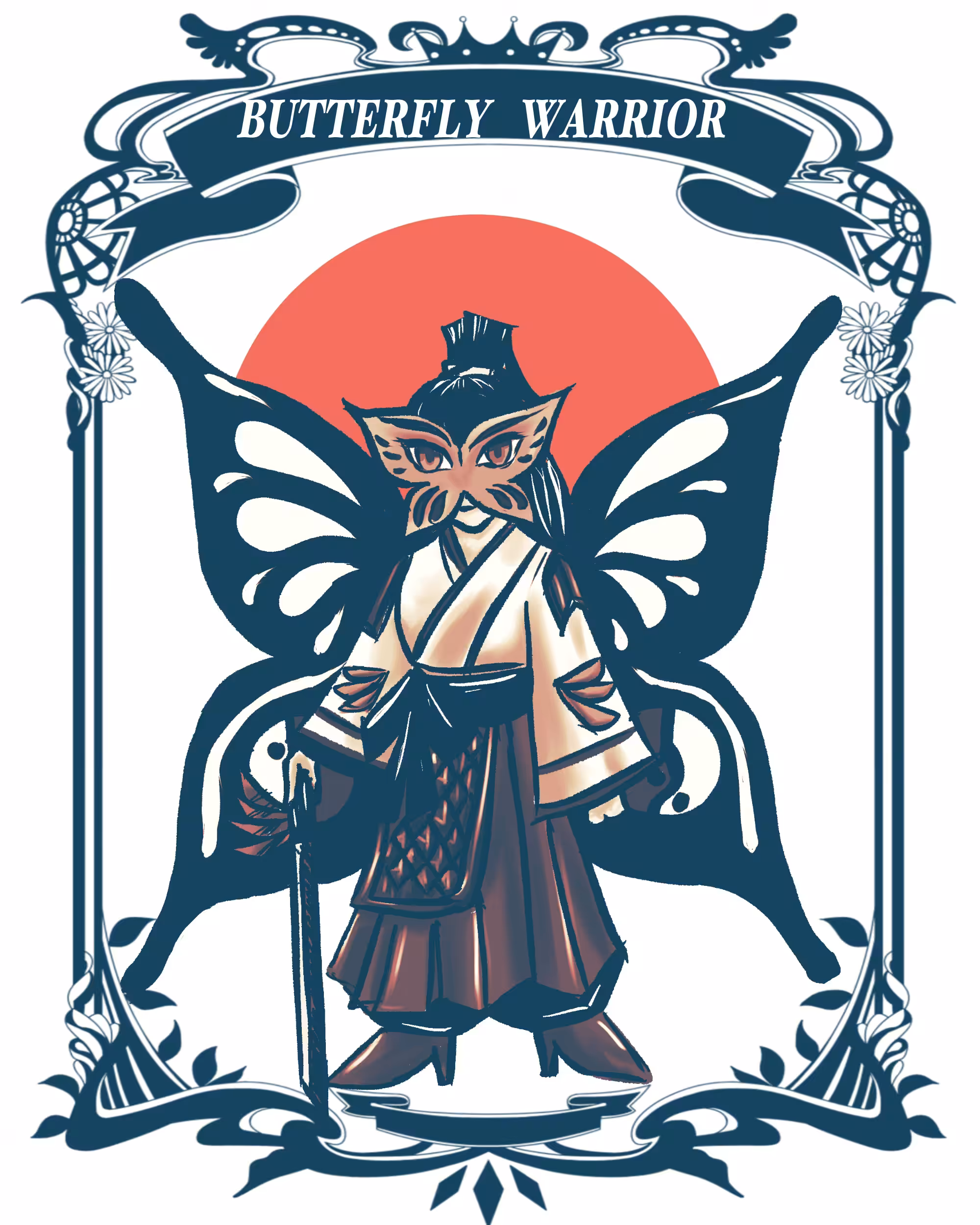 Butterfly warrior
