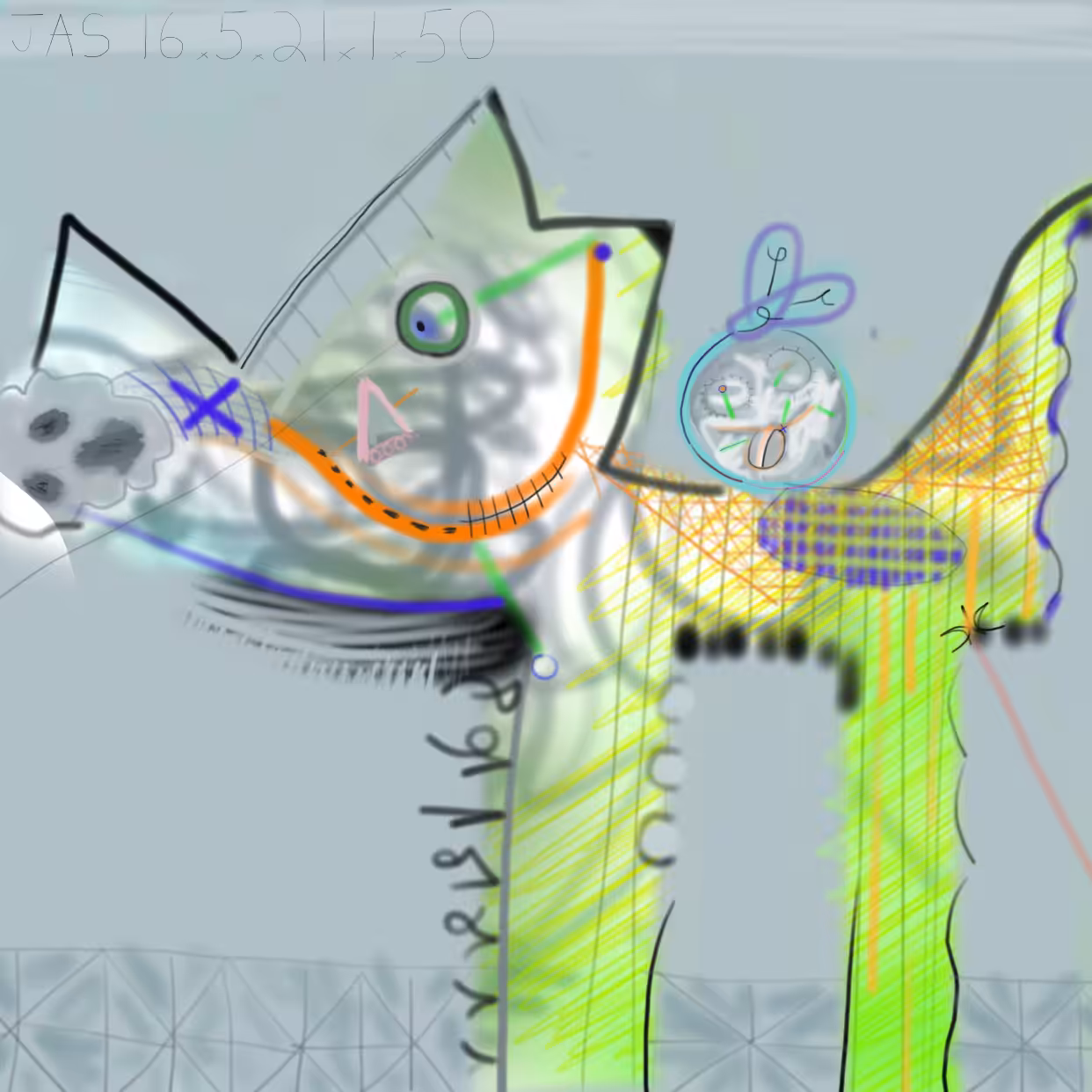 Radical Digital Painting: RDP #3:   JAS 16.5.21.1.50
