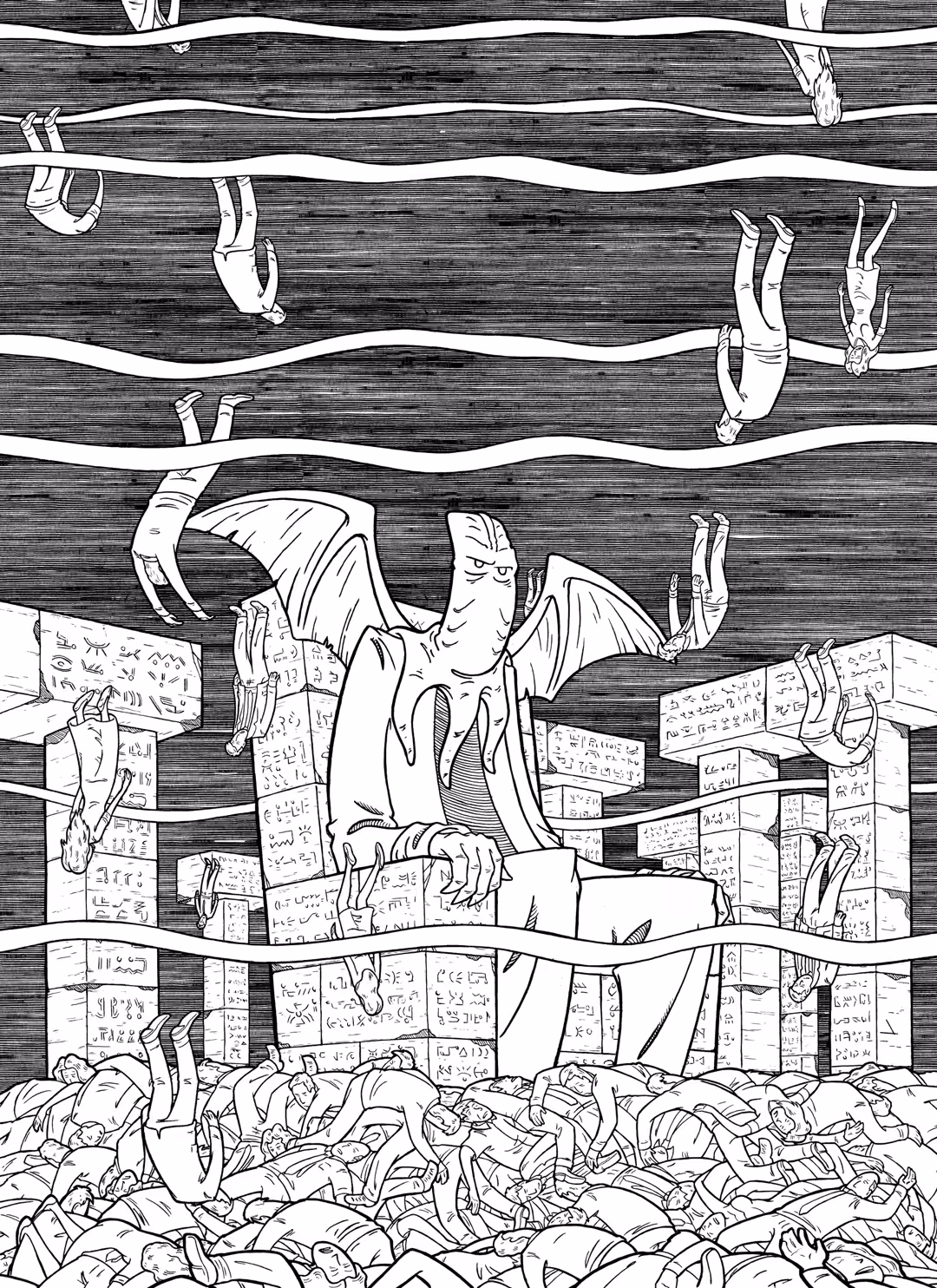 Pyrrhic Apocalypse tradtional ink only