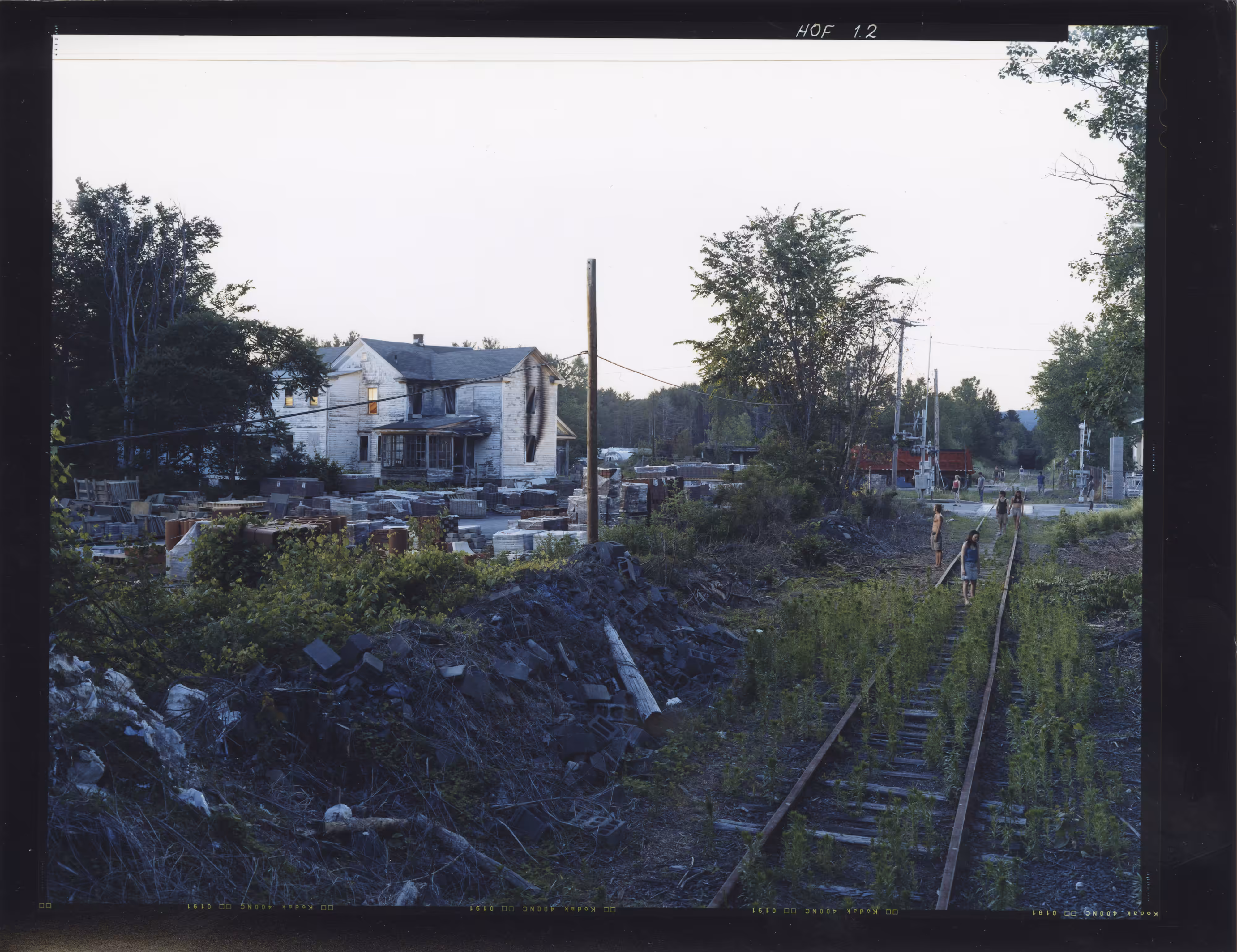 Beneath the Roses, 2003-2008 [House Fire Bundle] 8 x 10 Contact Print [No. 2]