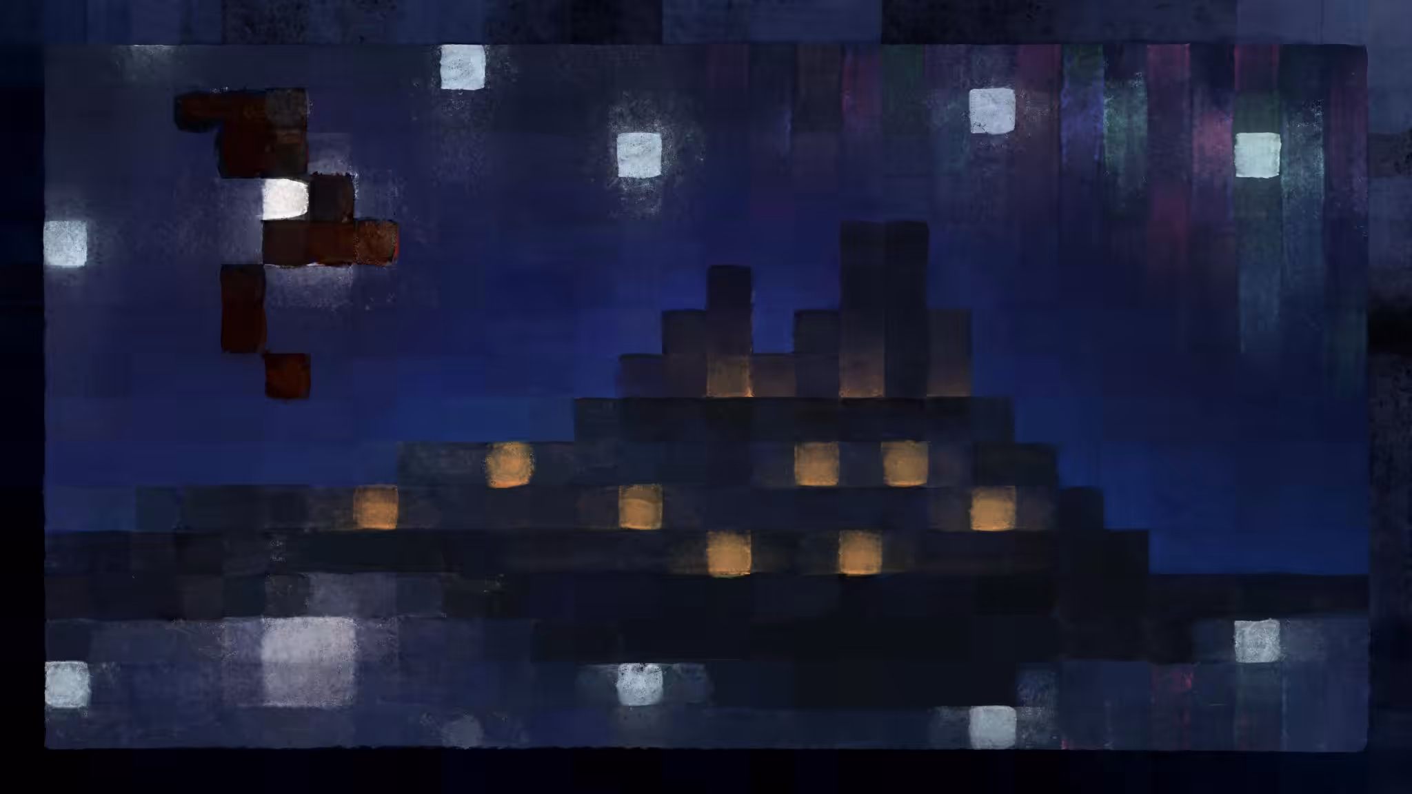 Landscape Study #2 (with Creatures)