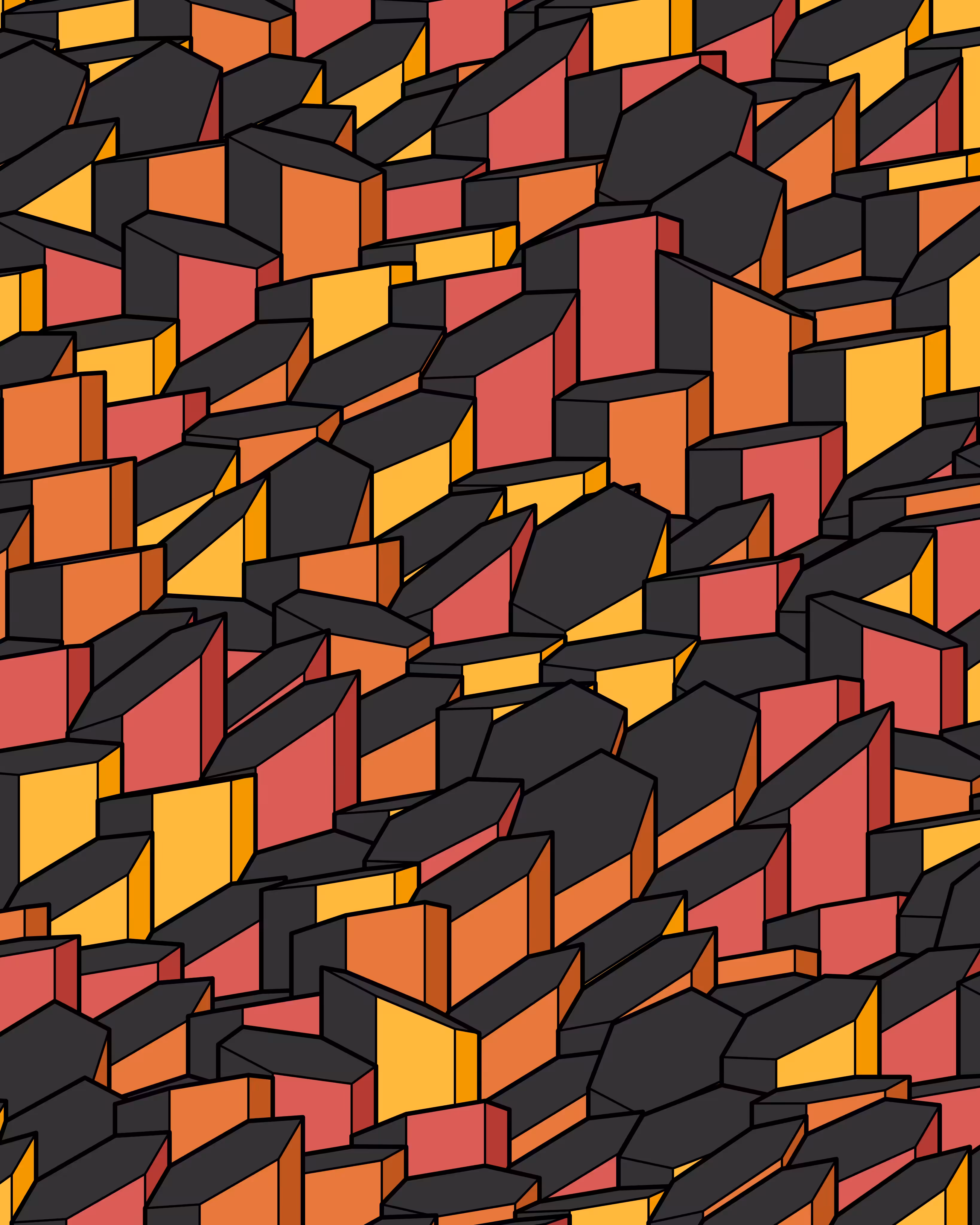 Hexagones Landscape #65