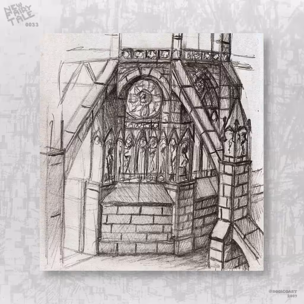 Cathedral in Sketchbook 0033