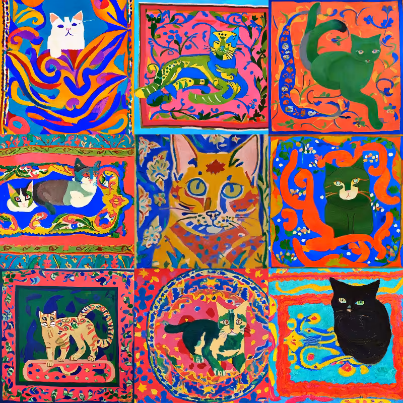 99 Patchworks of 9 Lives #20